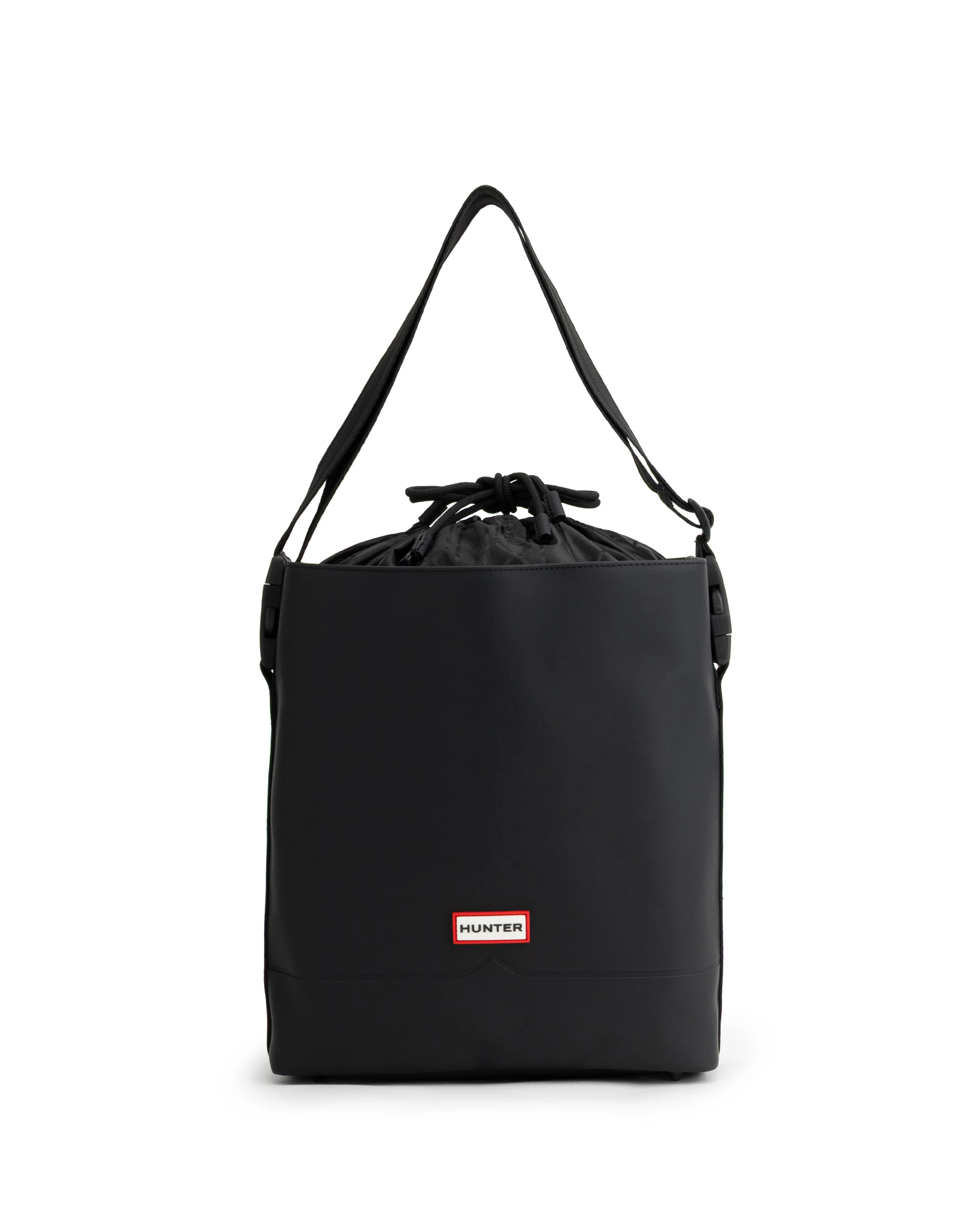 オリジナル ラバライズド ノース サウス トート - ブラック