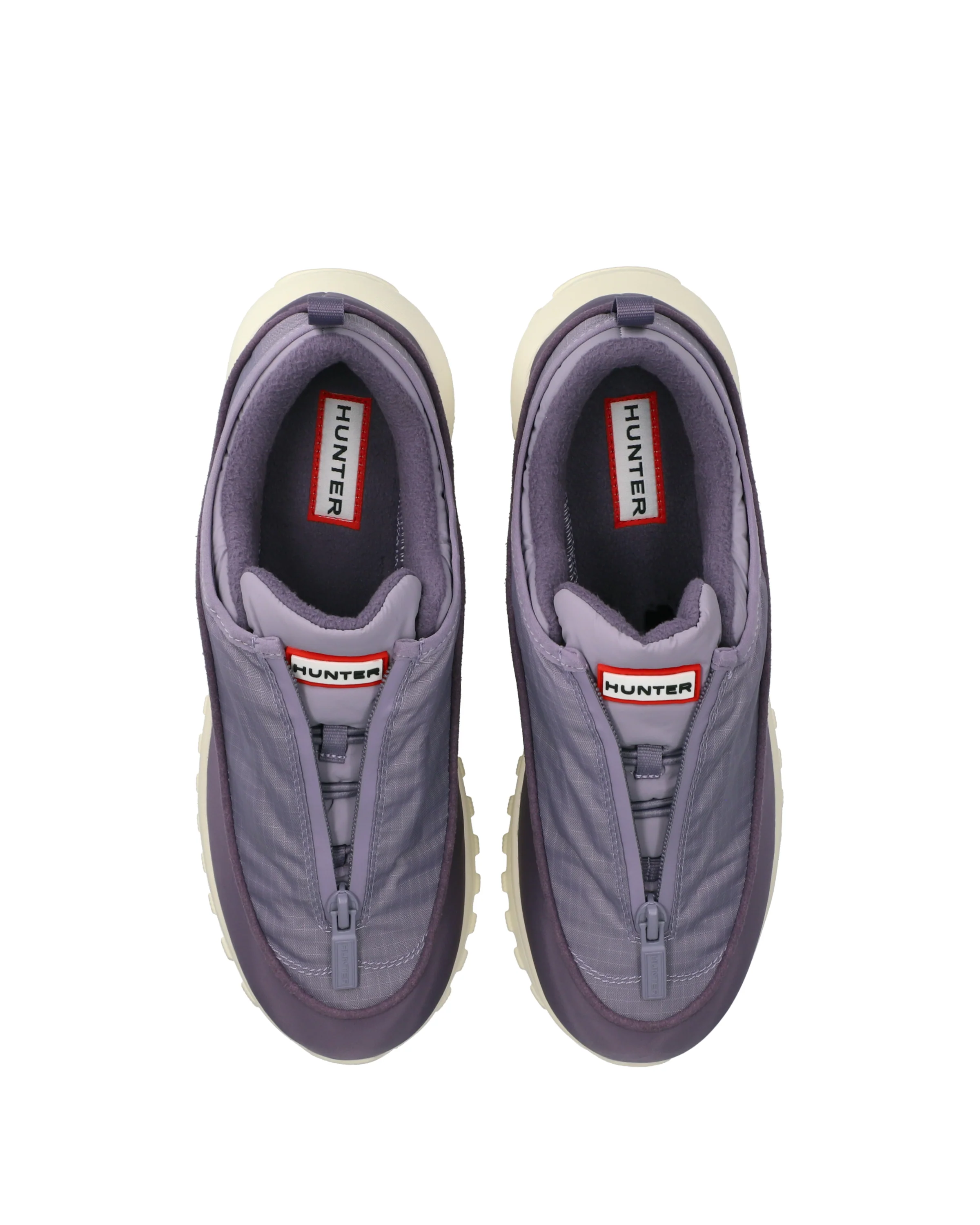 ユニセックス トラベル フロー ジップ トレーナー - ドリーミーライラック / ドリーミーグレープ / シェイデッドホワイト