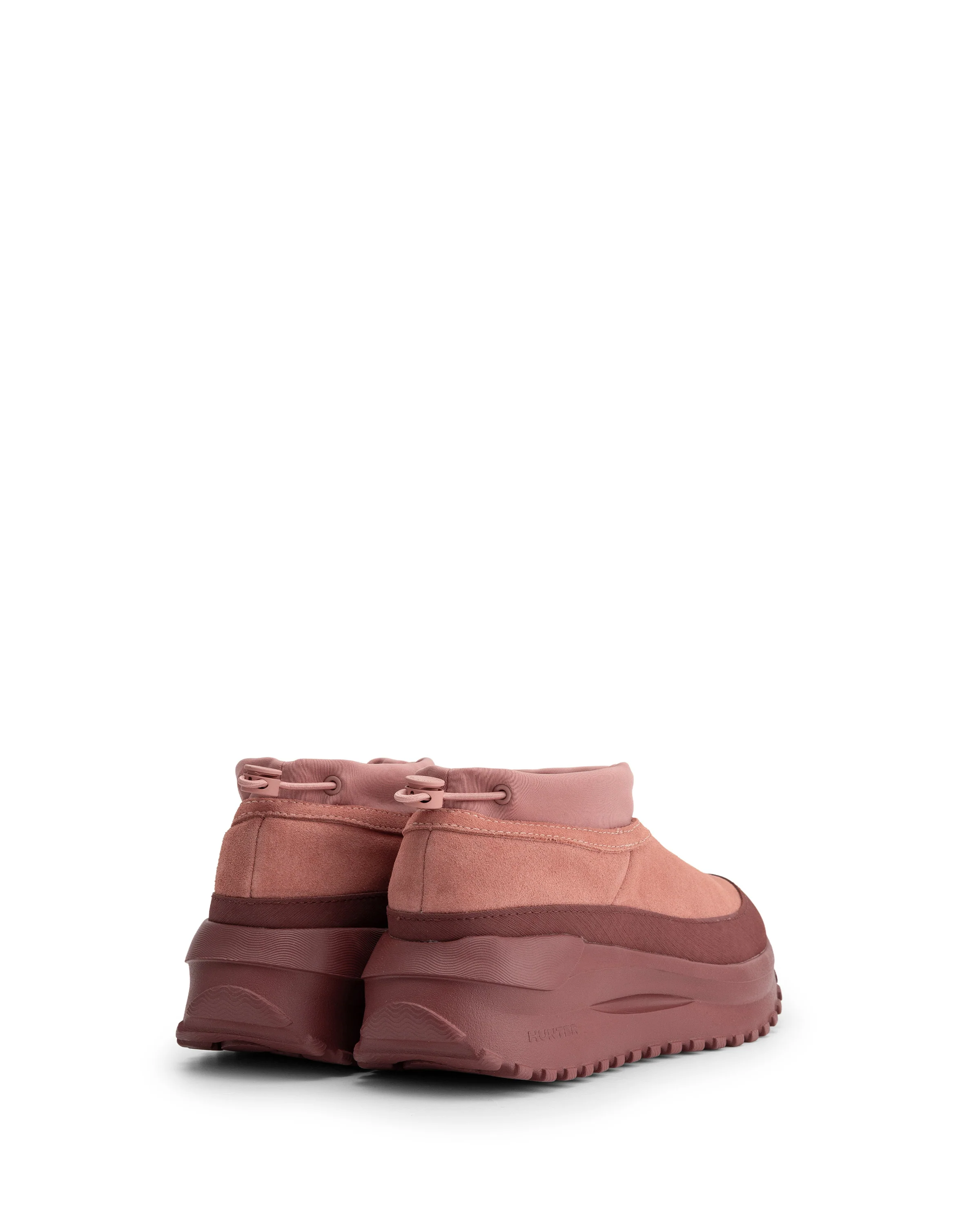 ユニセックス トラベル フロー スエード トレーナー - ドリーミーヌード / ドリーミーローズ