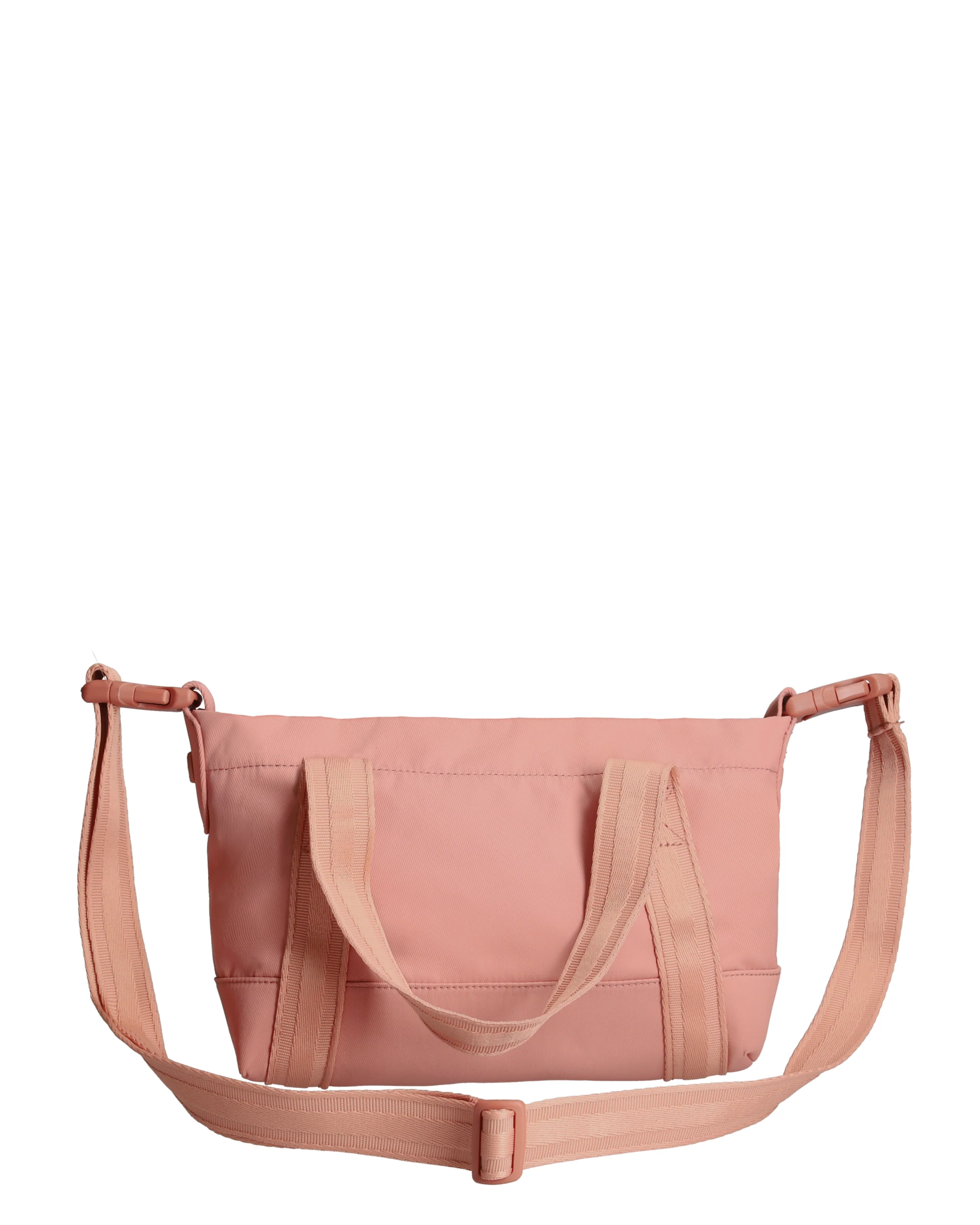 ナイロン ミニ トップ クリップ トート バッグ - ドリーミーヌード