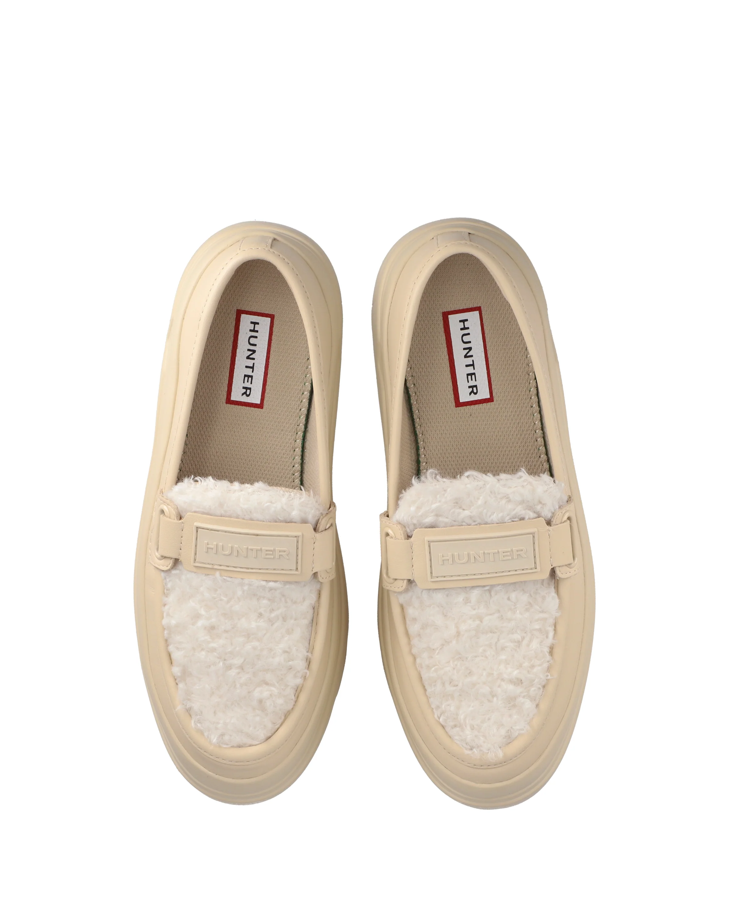 レディース リファインド エクスプローラー ブークレ ローファー - キャンバスクリーム