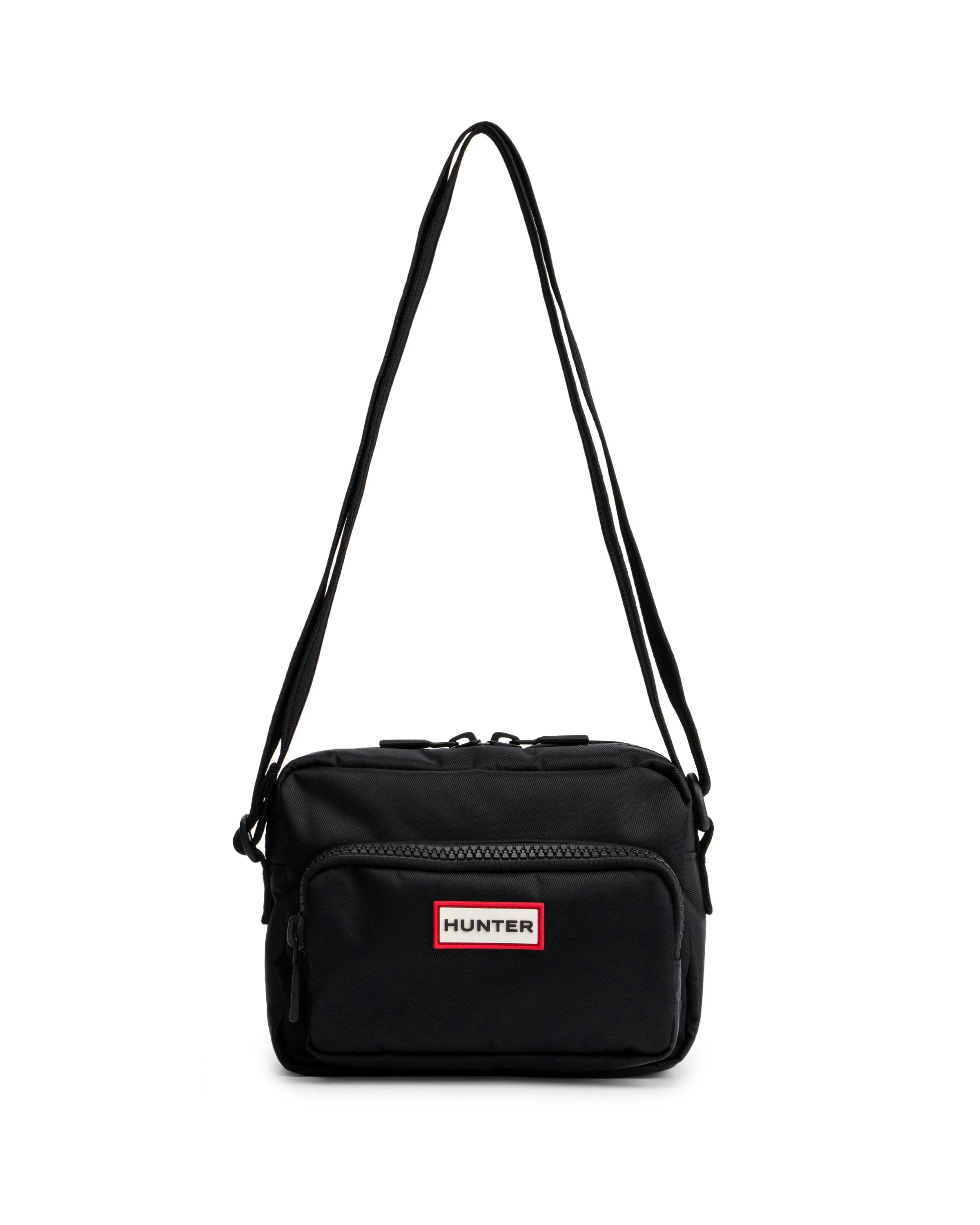 ナイロン クロスボディ - ブラック