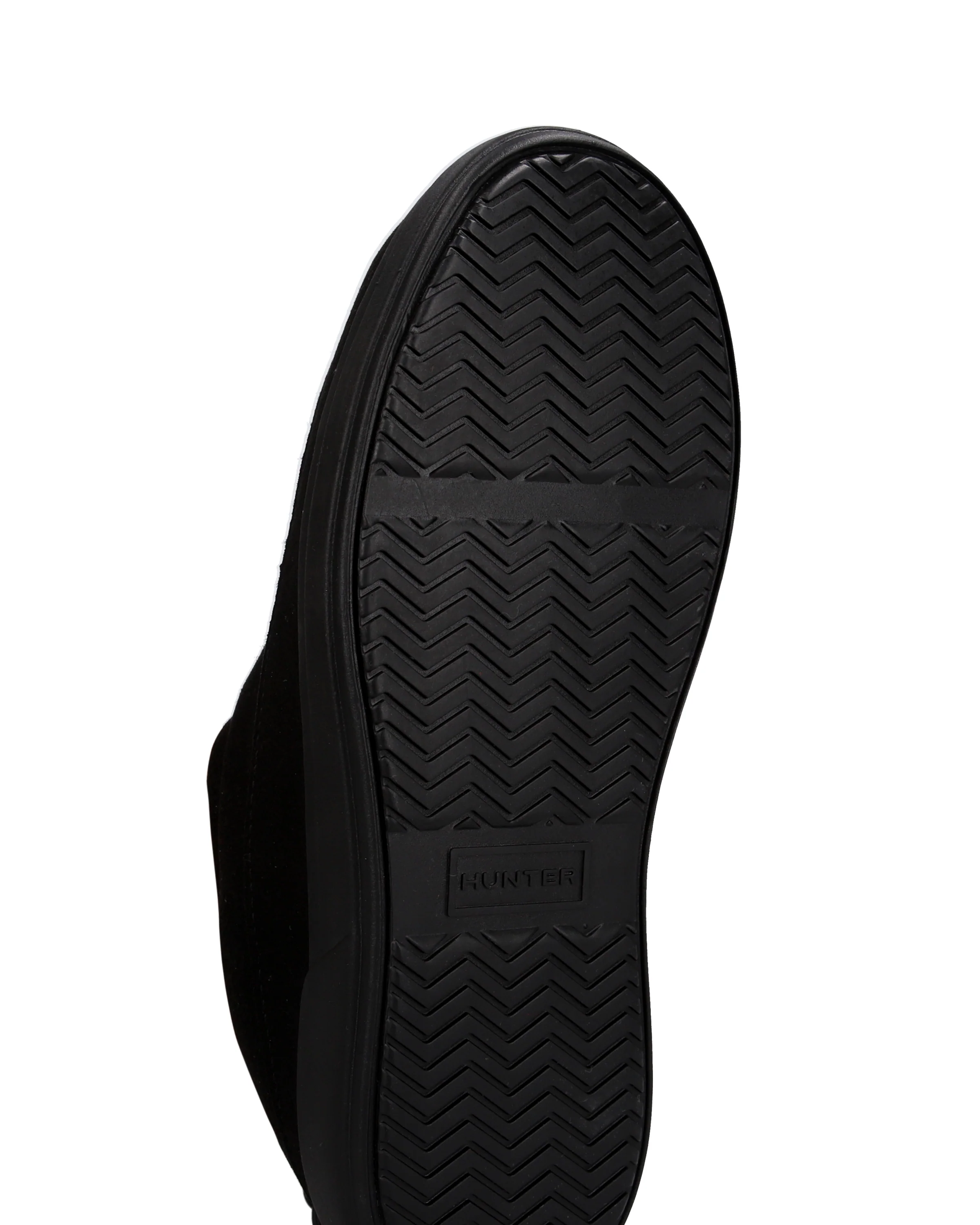 ユニセックス イン/アウト ビーガン スエード スリッパ - ブラック