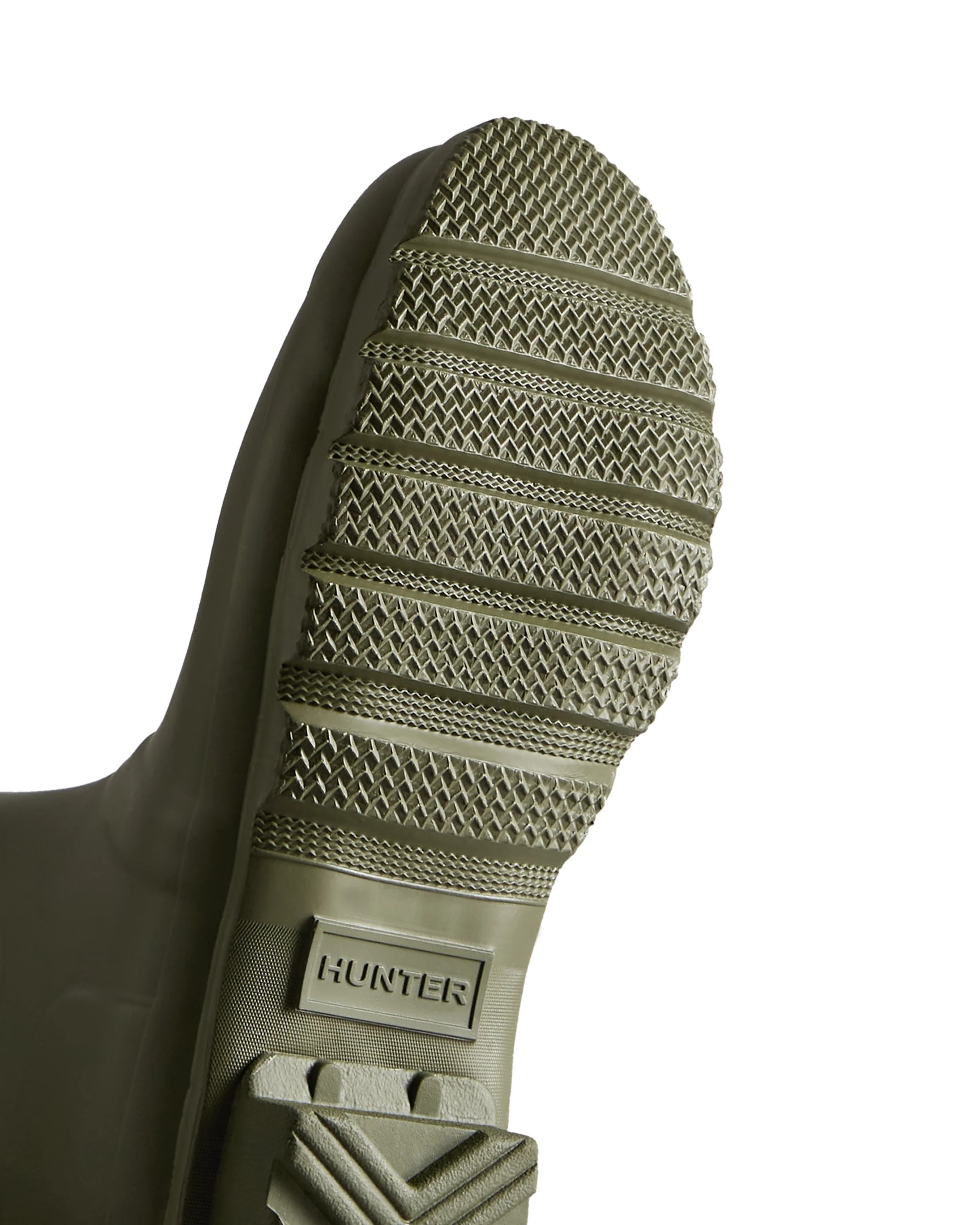 レディース オリジナル ショート レイン ブーツ  -  オリーブ リーフ