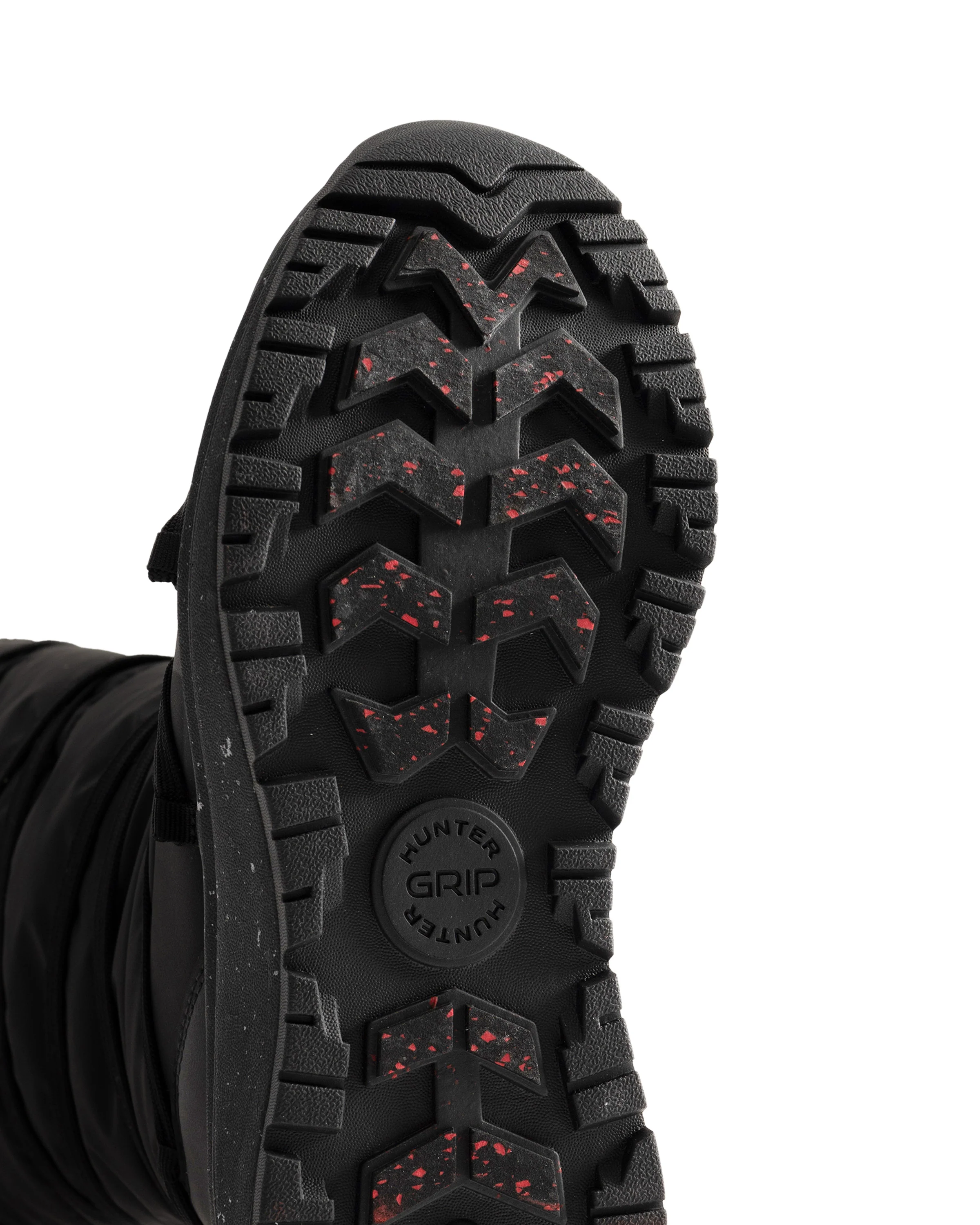 ユニセックス ハンター グリップ トール スノー ブーツ - ブラック