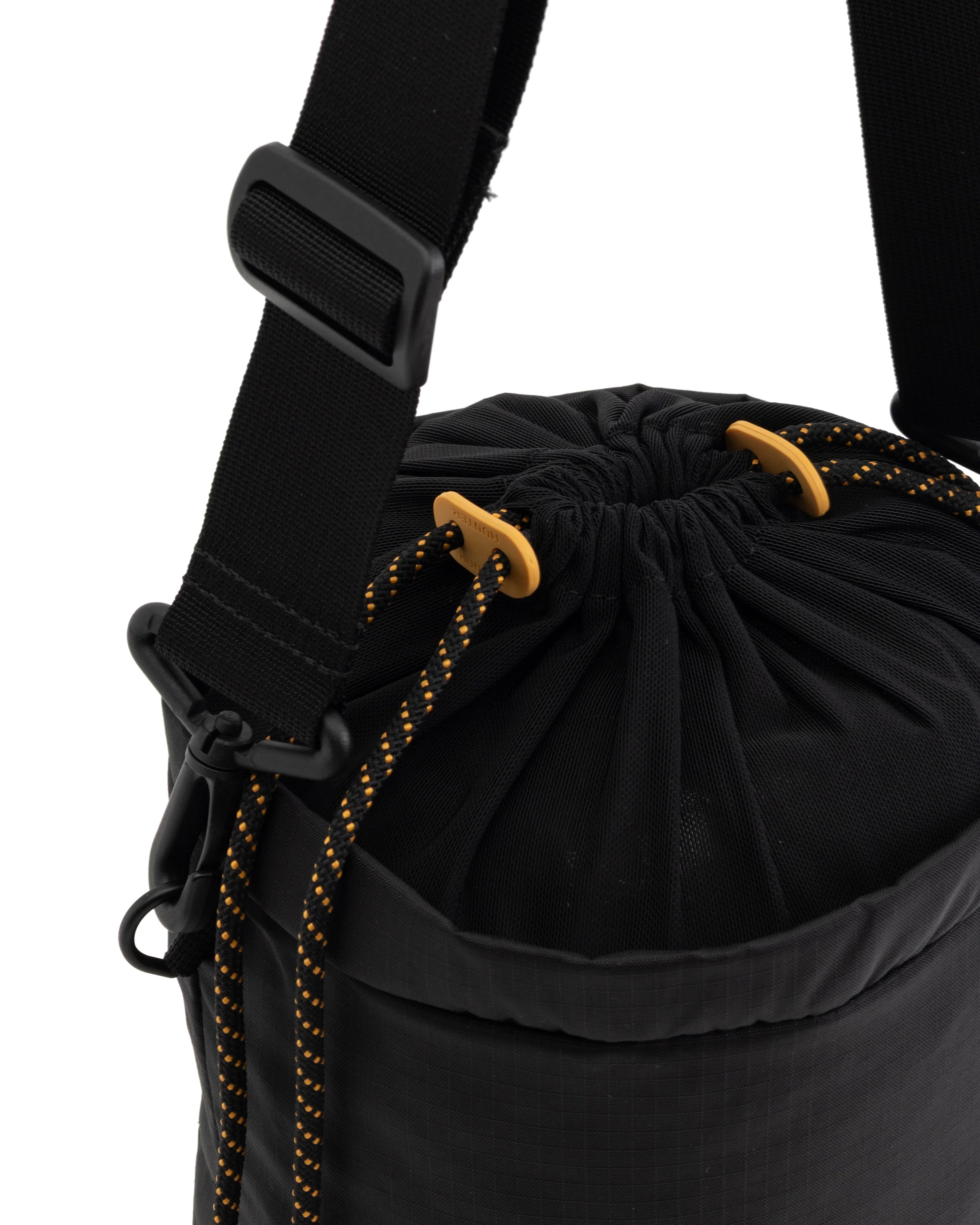 トラベル リップストップ バケット - ブラック / リッチオーカー