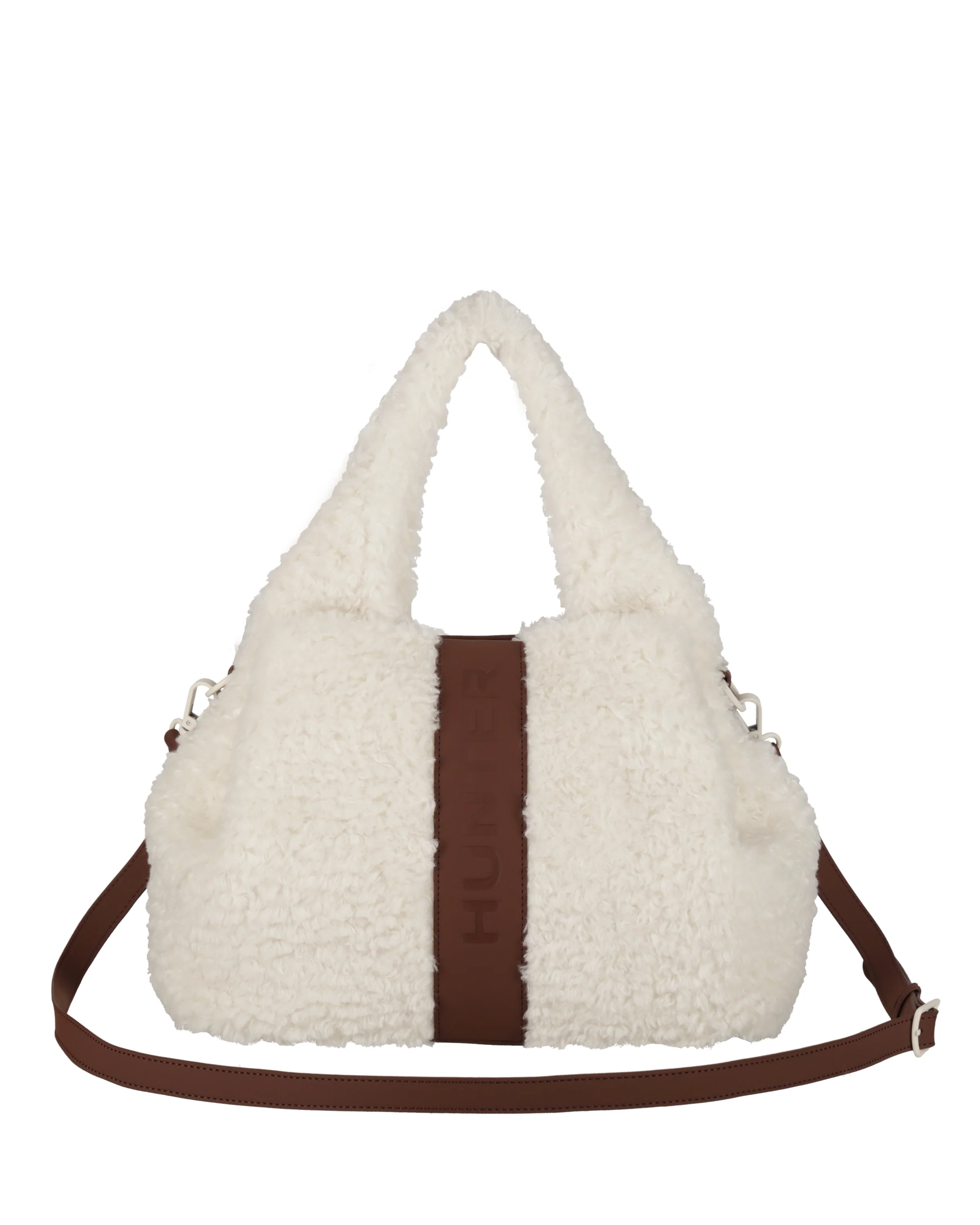 ブークレ ミディアム トート - ナチュラル