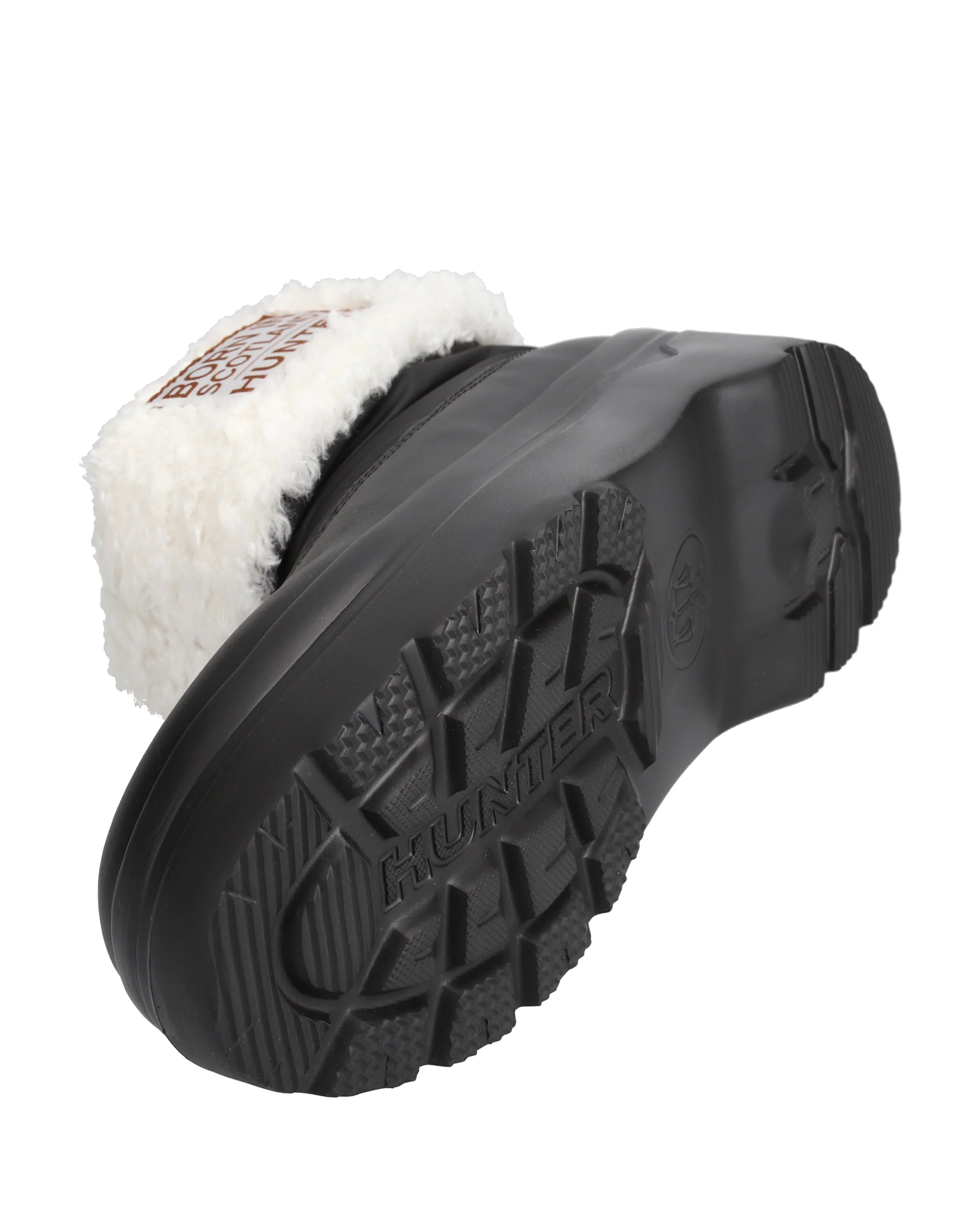 ユニセックス エクスプローラー ボーン イン スコットランド ブークレ ブーツ - ブラック / ナチュラル