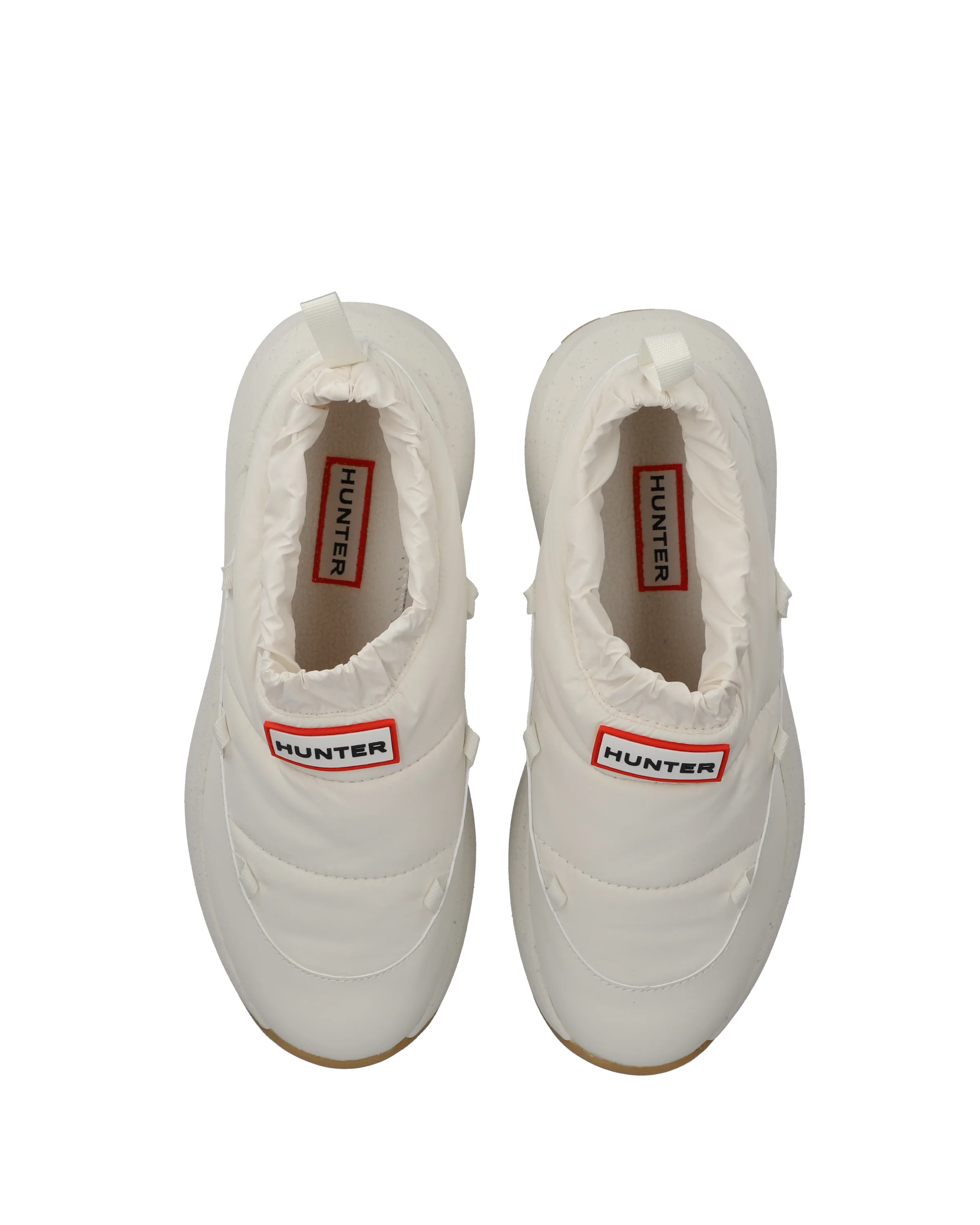 ユニセックス ハンター グリップ パフ レース スリッポン トレーナー - シェイデッド ホワイト / ガム