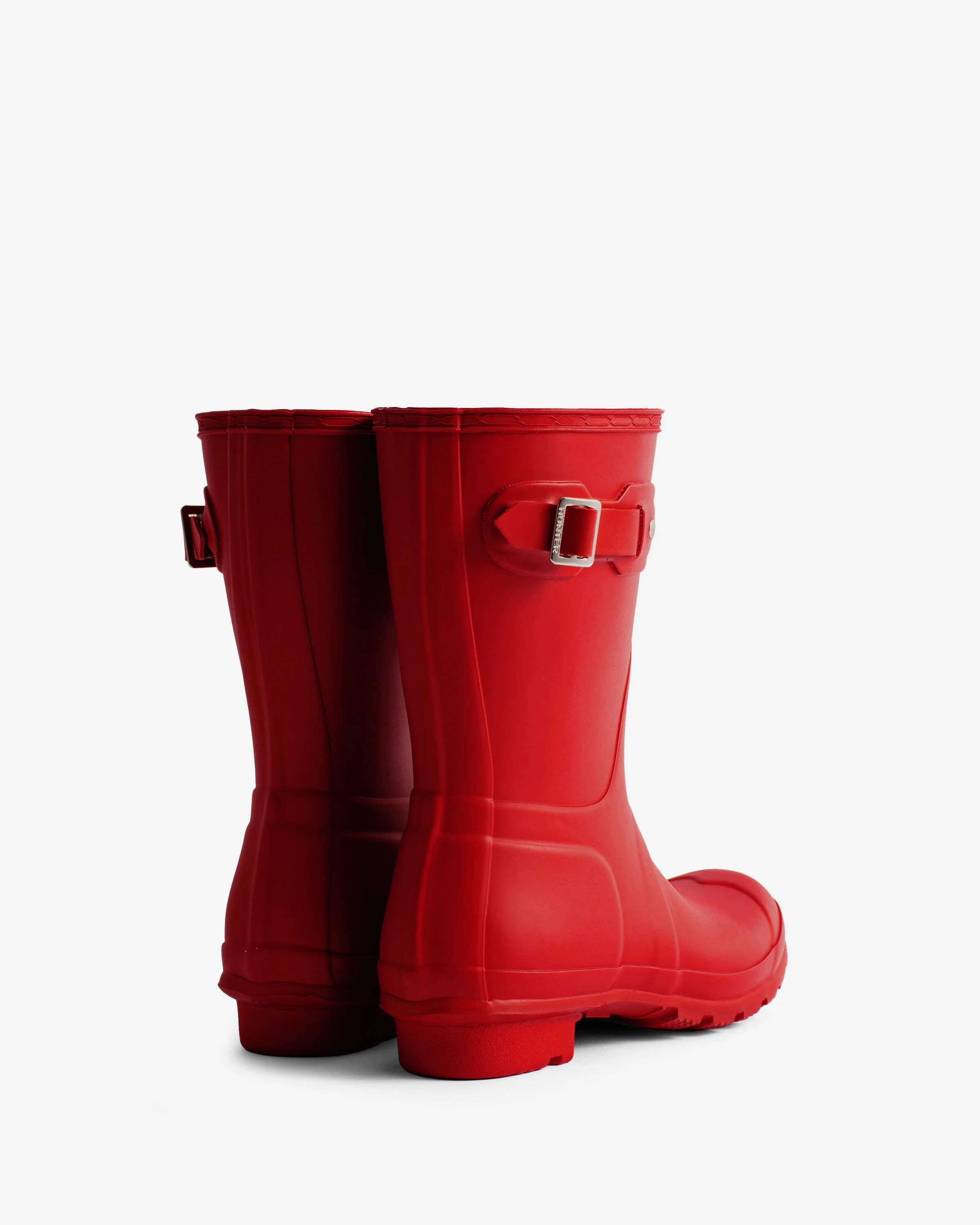 レディース オリジナル ショート レイン ブーツ  -  ミリタリー レッド