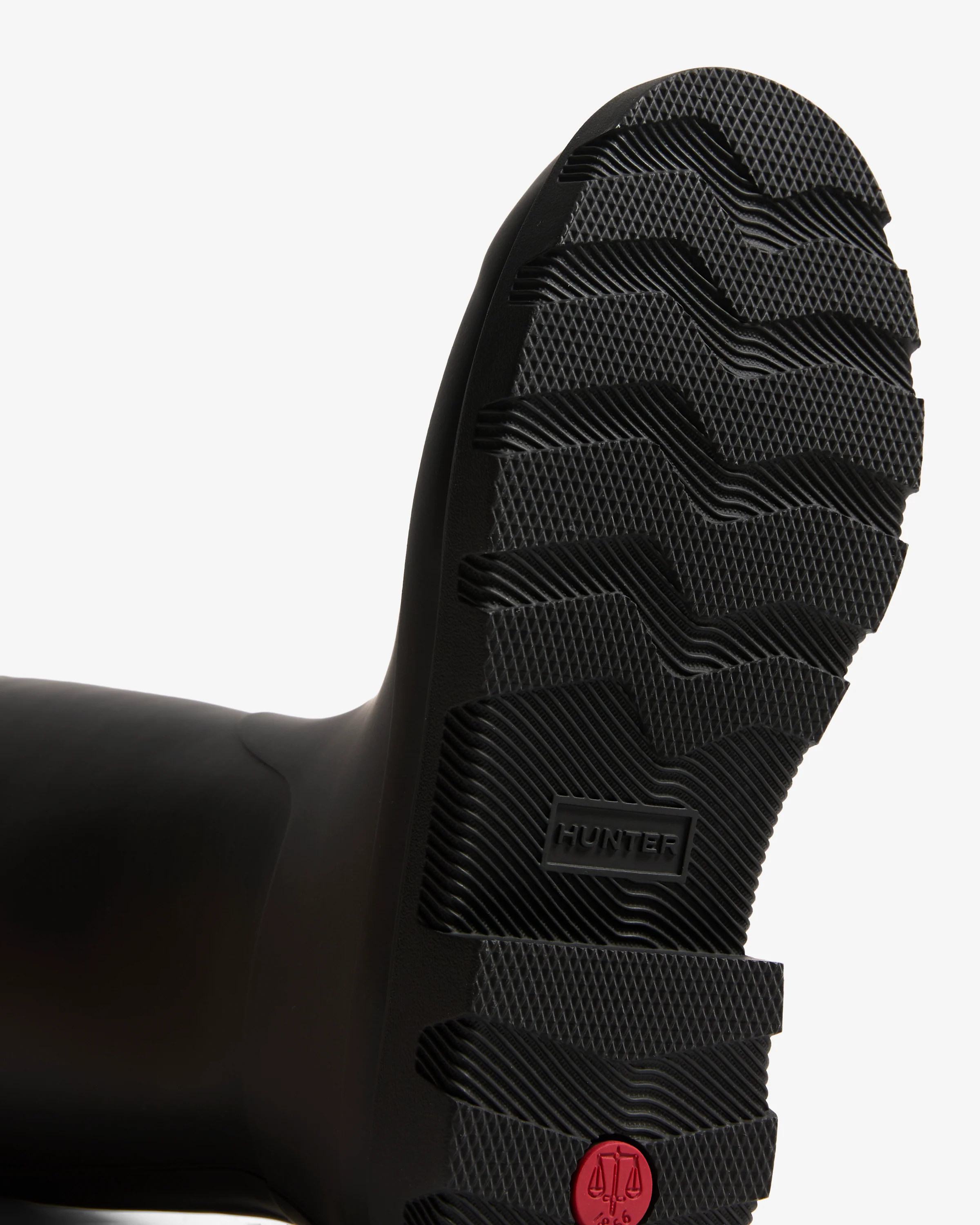 メゾン キツネ x ハンター ユニセックス ダウンポア トール ブーツ - ブラック