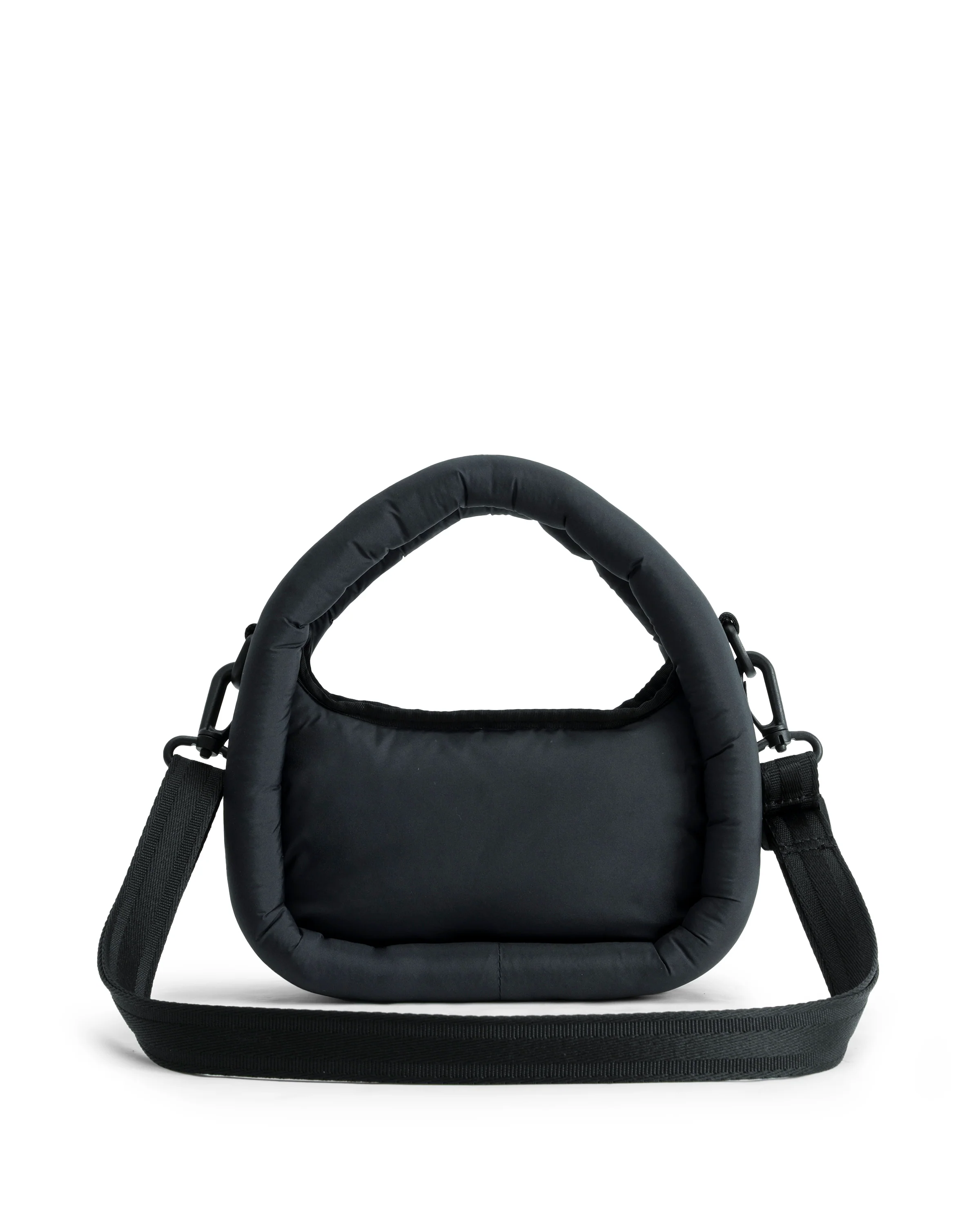 フレイムド パファー ミニ ホーボー - ブラック