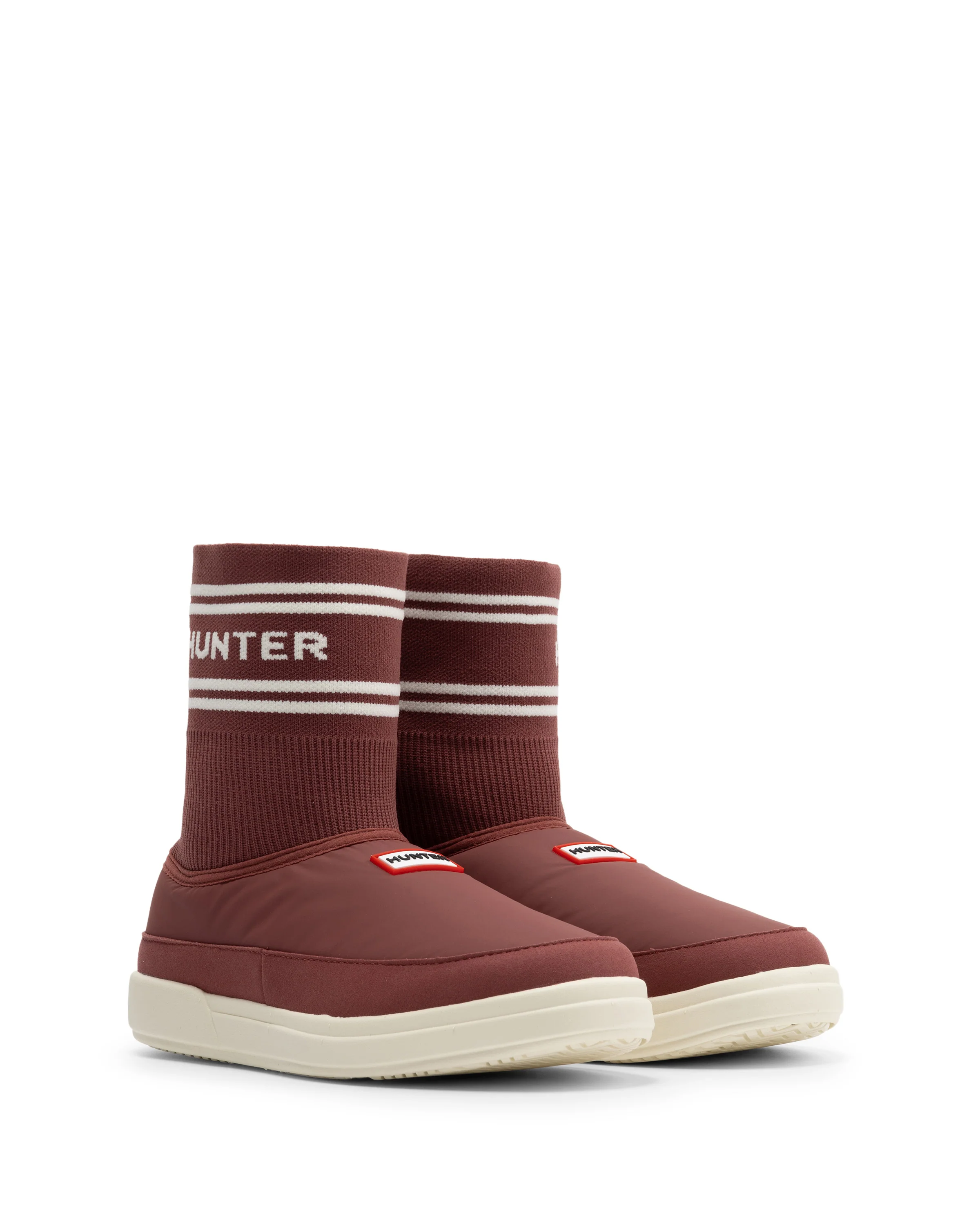 ユニセックス イン/アウト ハンター ニッテッド ソック スリッパ - ドリーミーローズ / シェイデッドホワイト