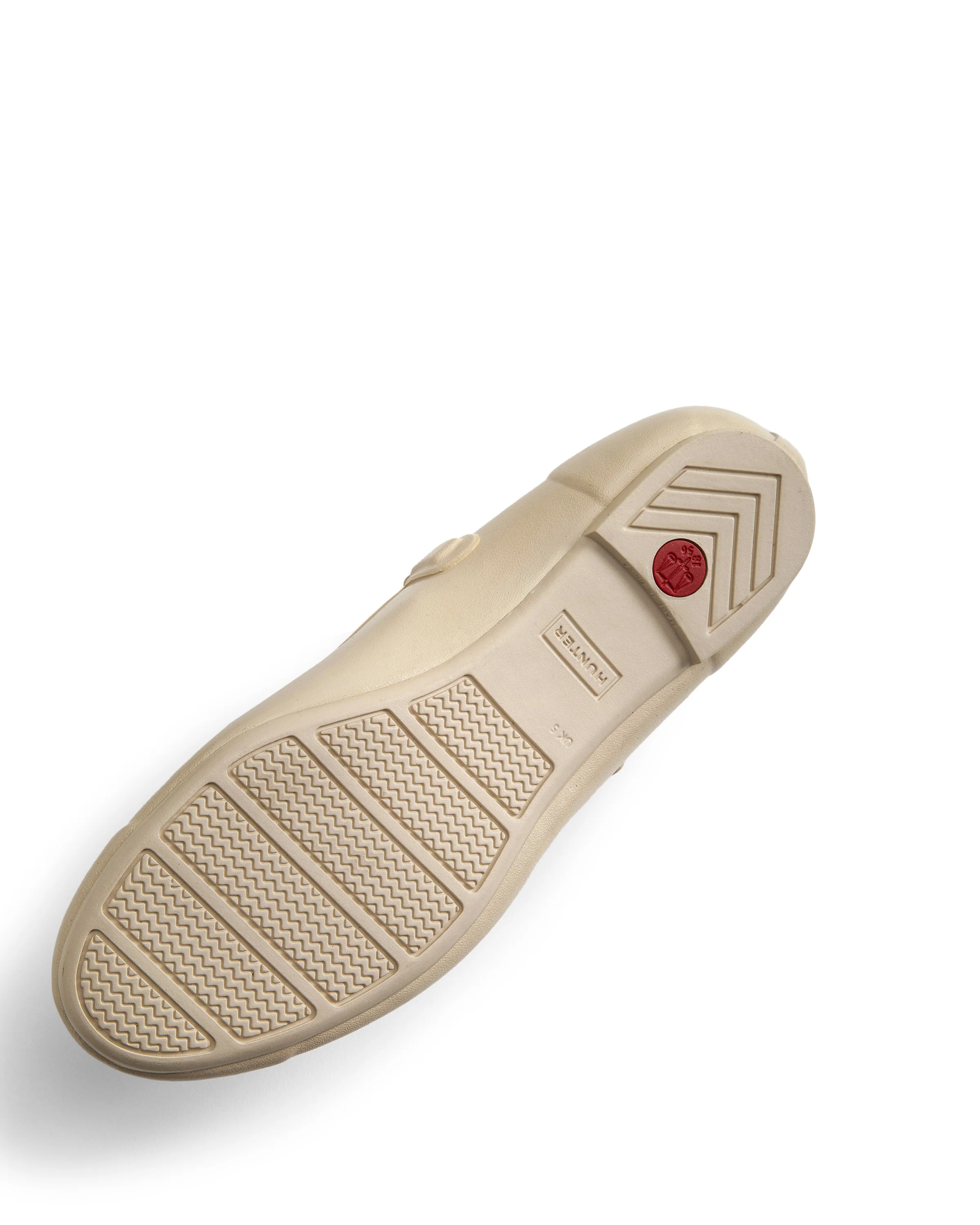 リファインド メリー ジェーン バックル バレリーナ グロス - キャンバスクリーム