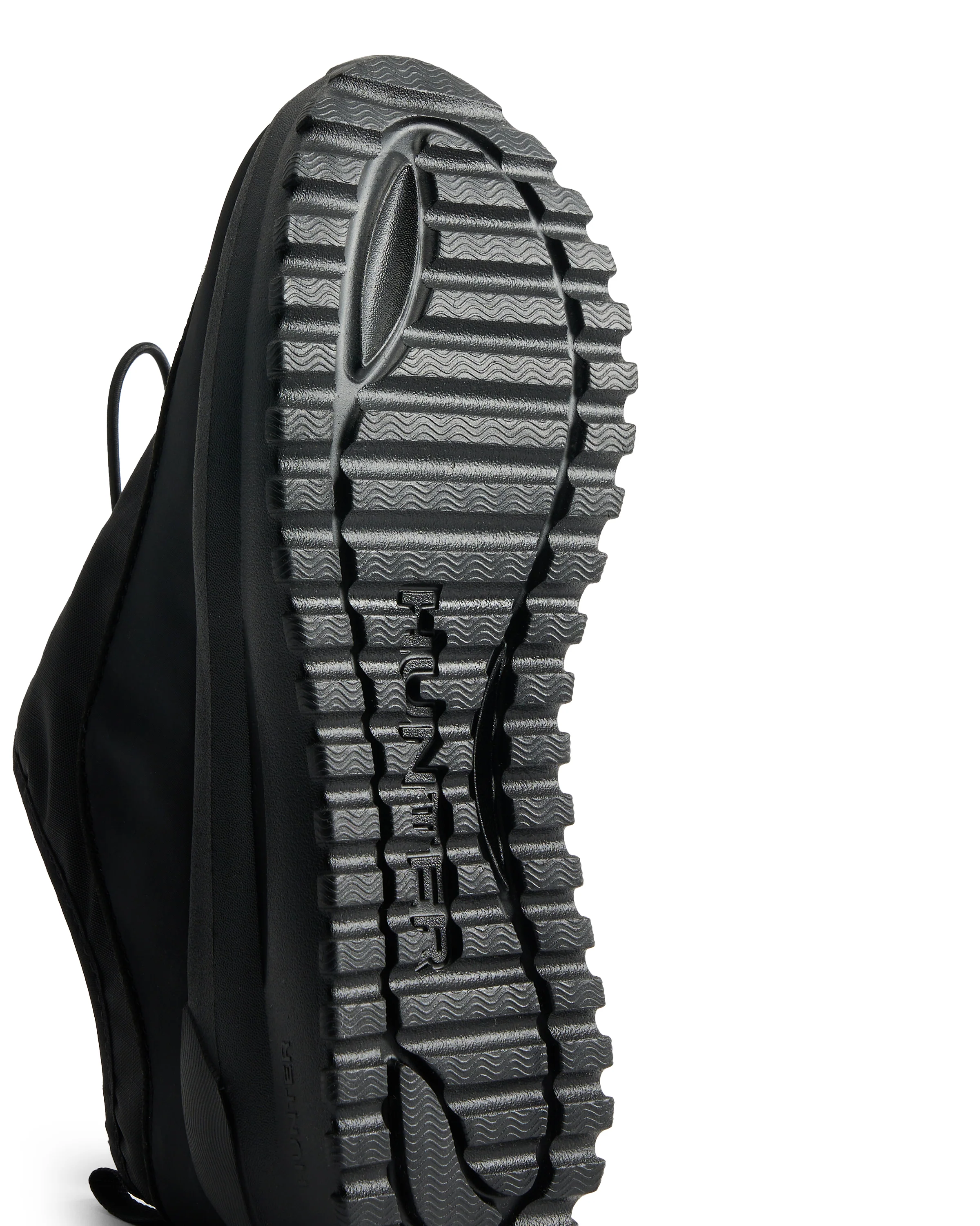 ユニセックス トラベル フロー ジップ トレーナー - ブラック