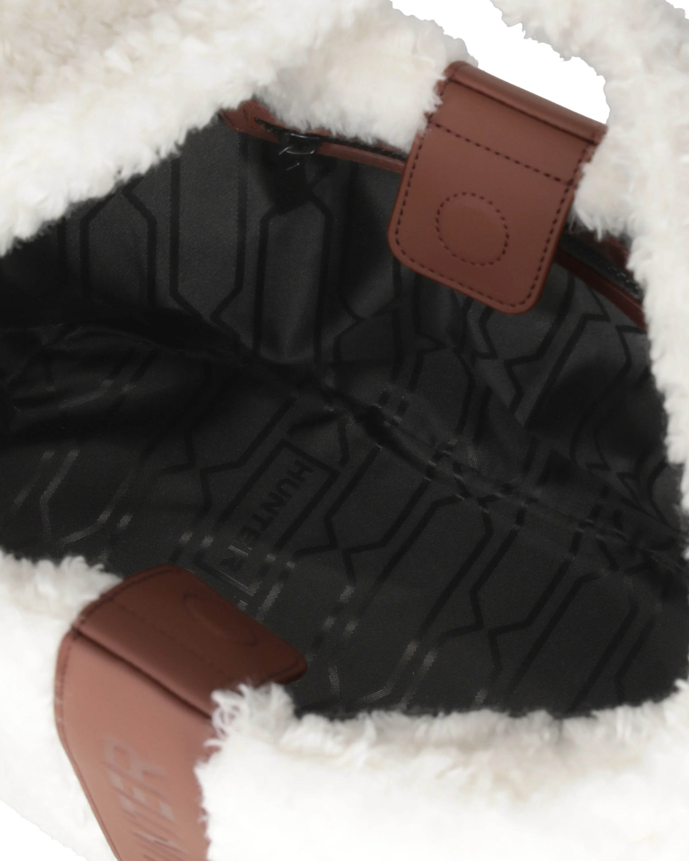 ブークレ ミディアム トート - ナチュラル