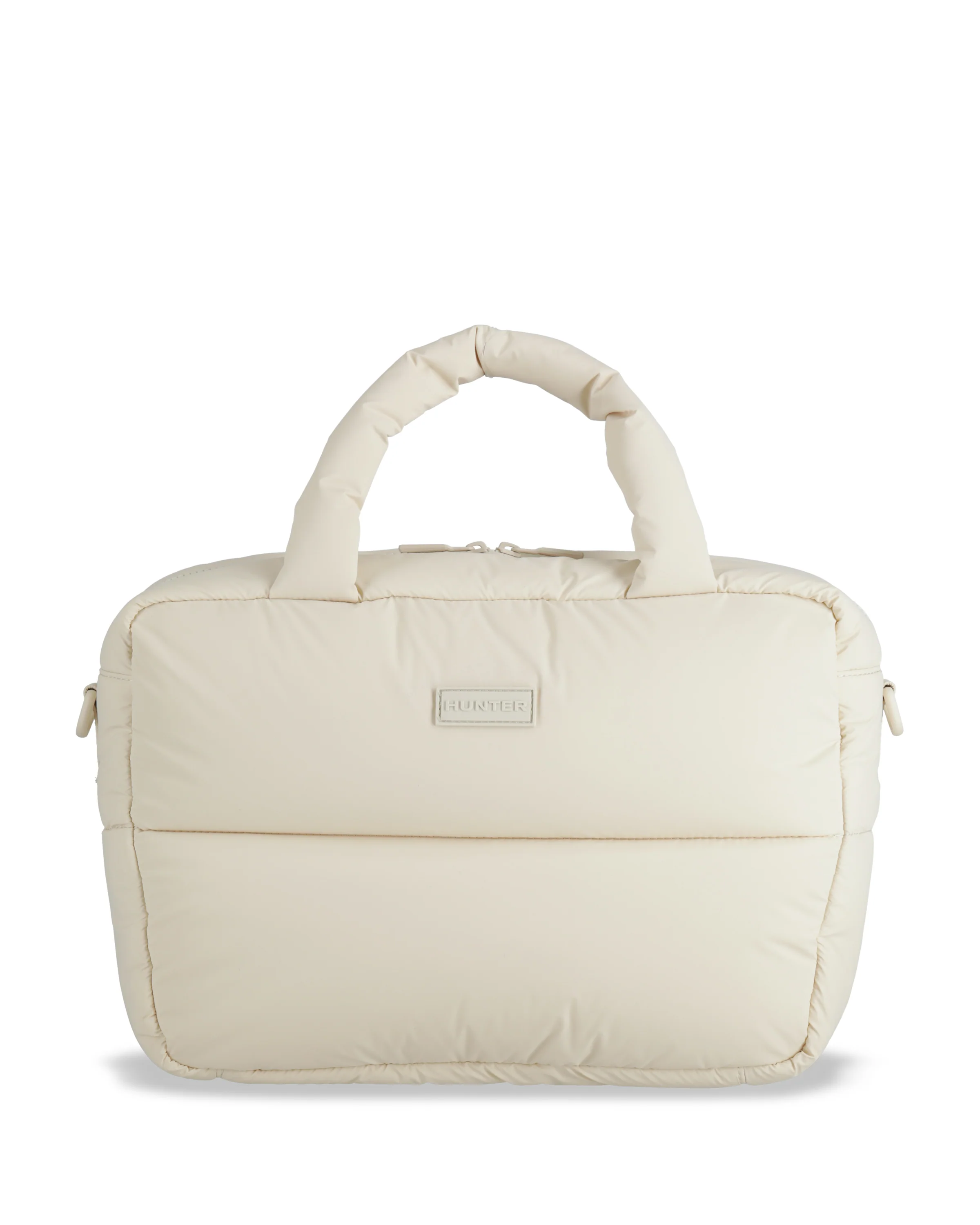 イントレピッド エクストラ パフド ラージ ボストン - キャンバスクリーム