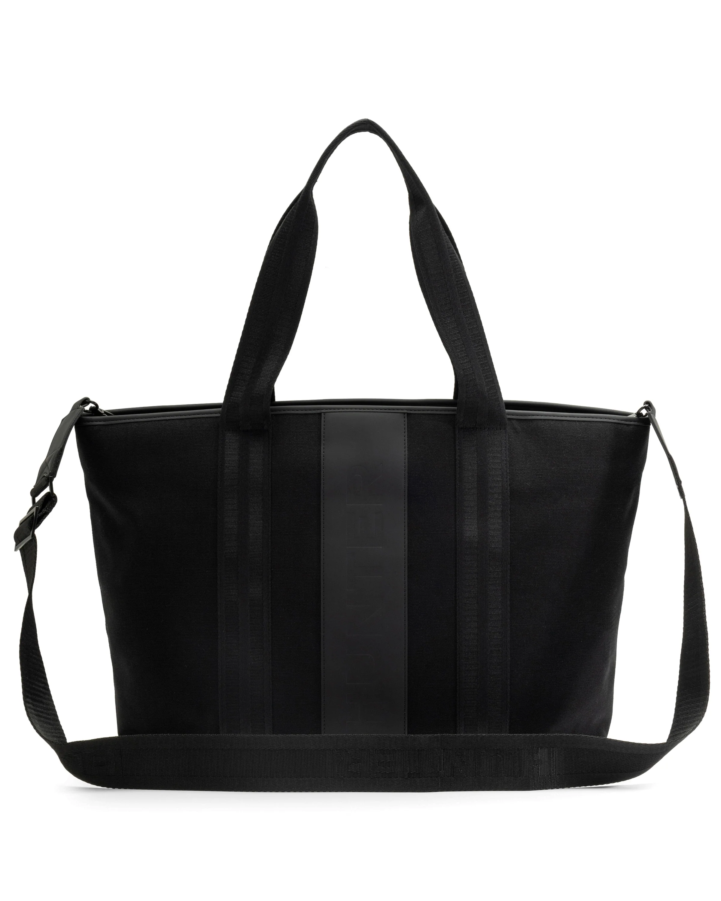 リファインド スティッチ キャンバス ラージ トート - ブラック