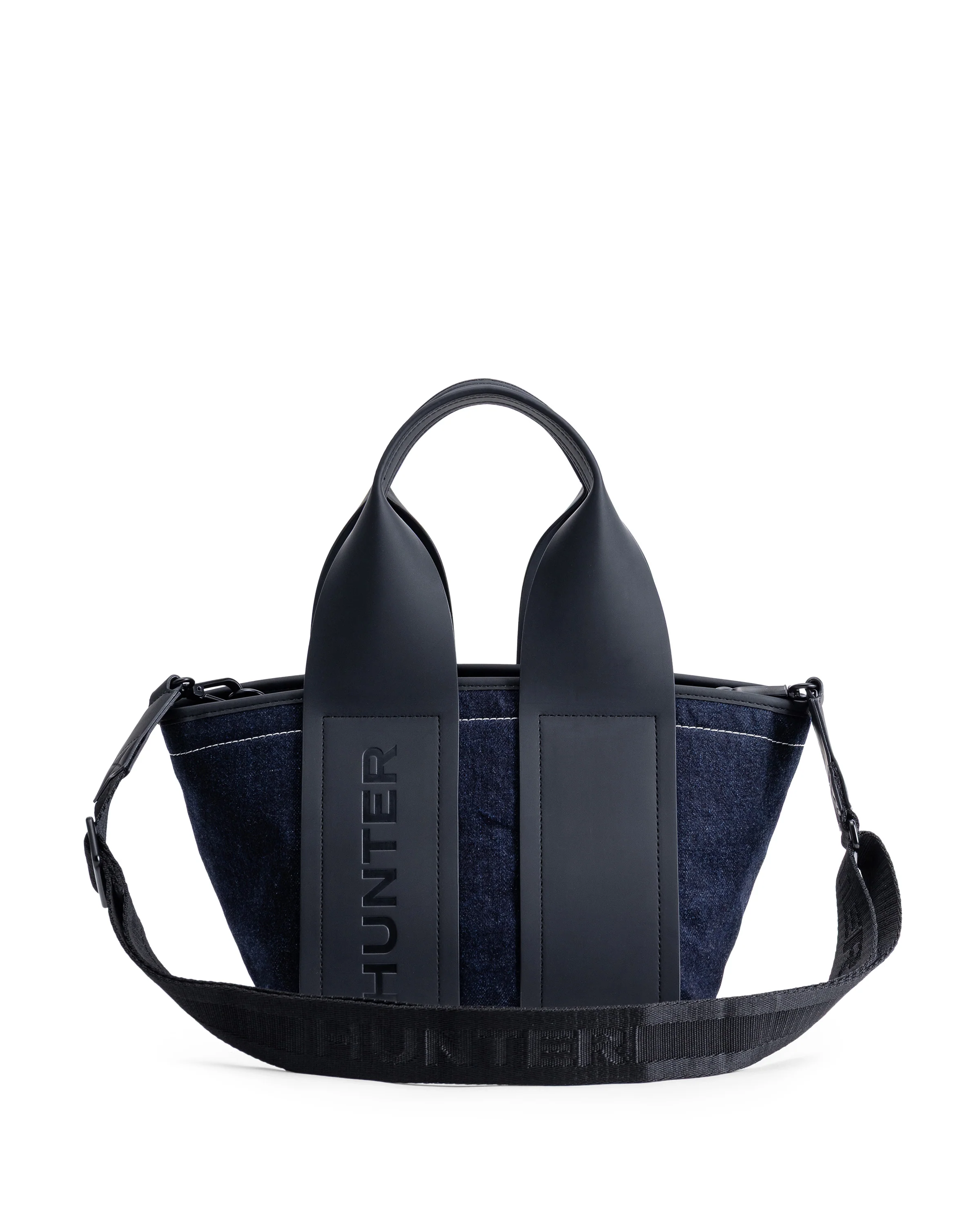 リファインド スティッチ デニム ミニ トート - デニム