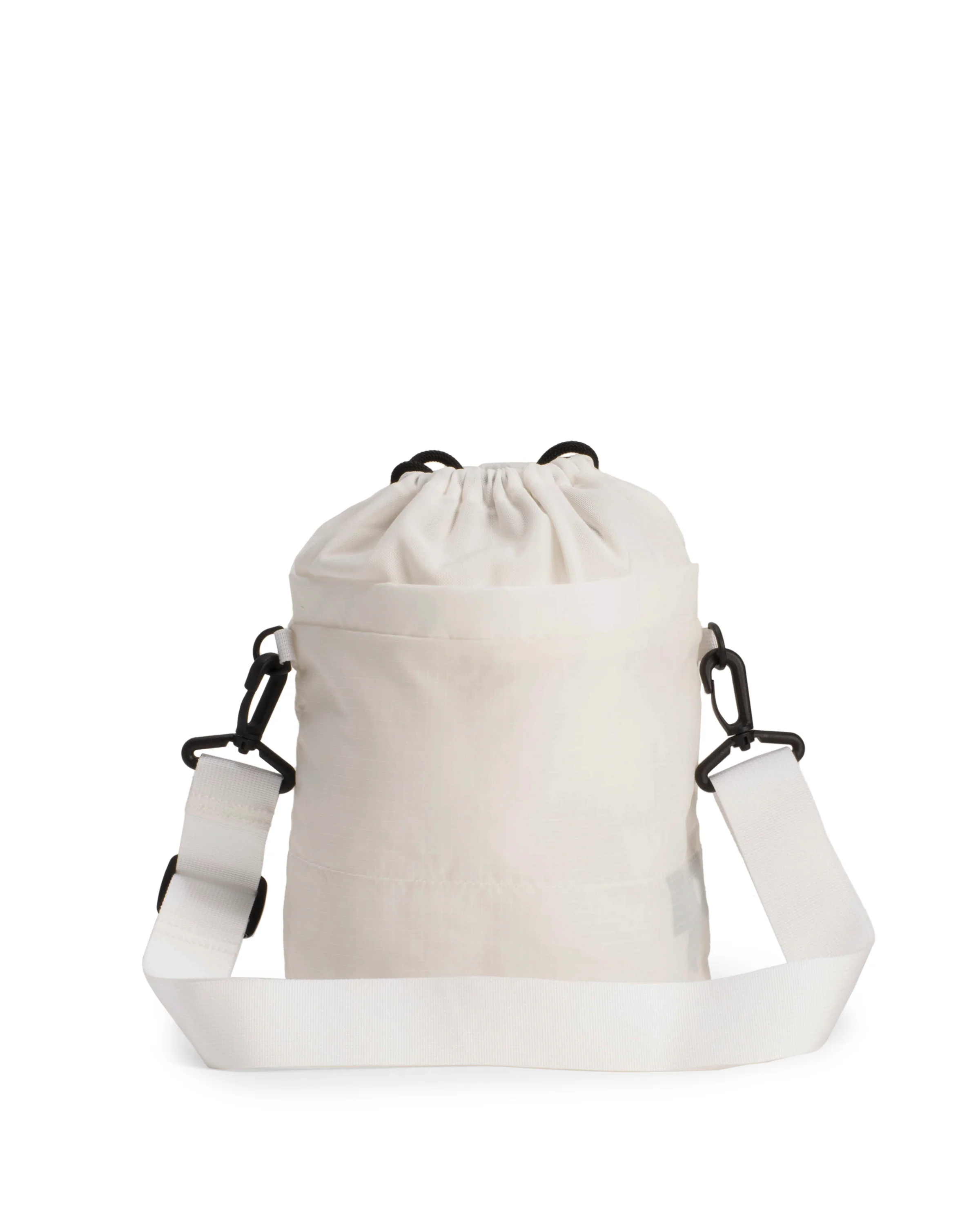 トラベル リップストップ バケット  -  ホワイト/レッド ボックス ロゴ