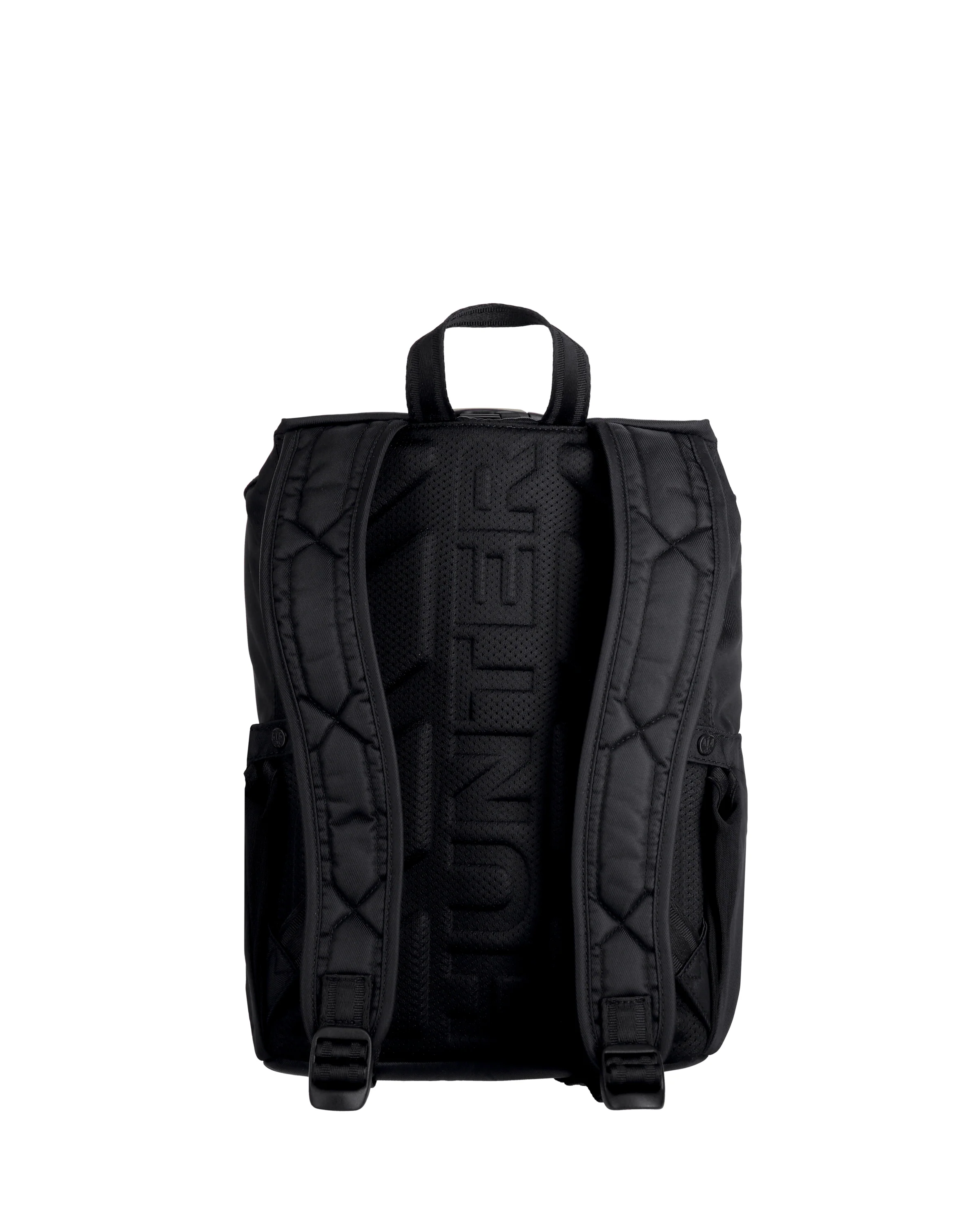 ナイロン パイオニア ミディアム トップクリップ バックパック ボーン イン スコットランド - ブラック / リッチオーカー