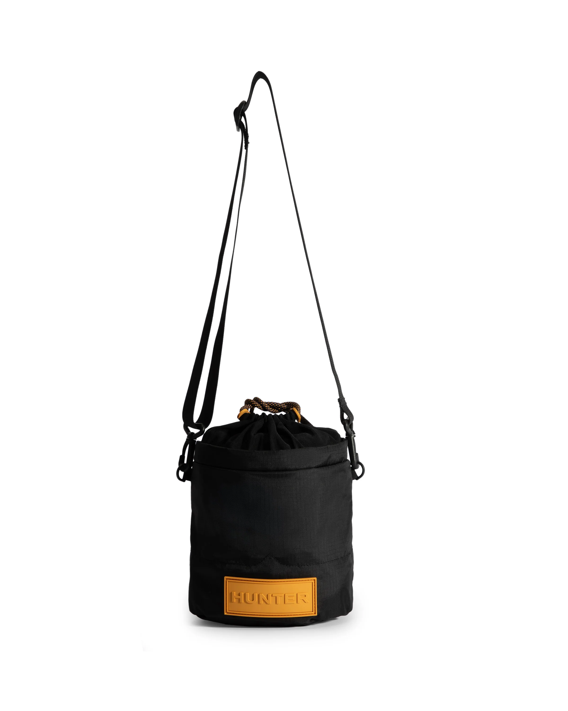 トラベル リップストップ バケット - ブラック / リッチオーカー