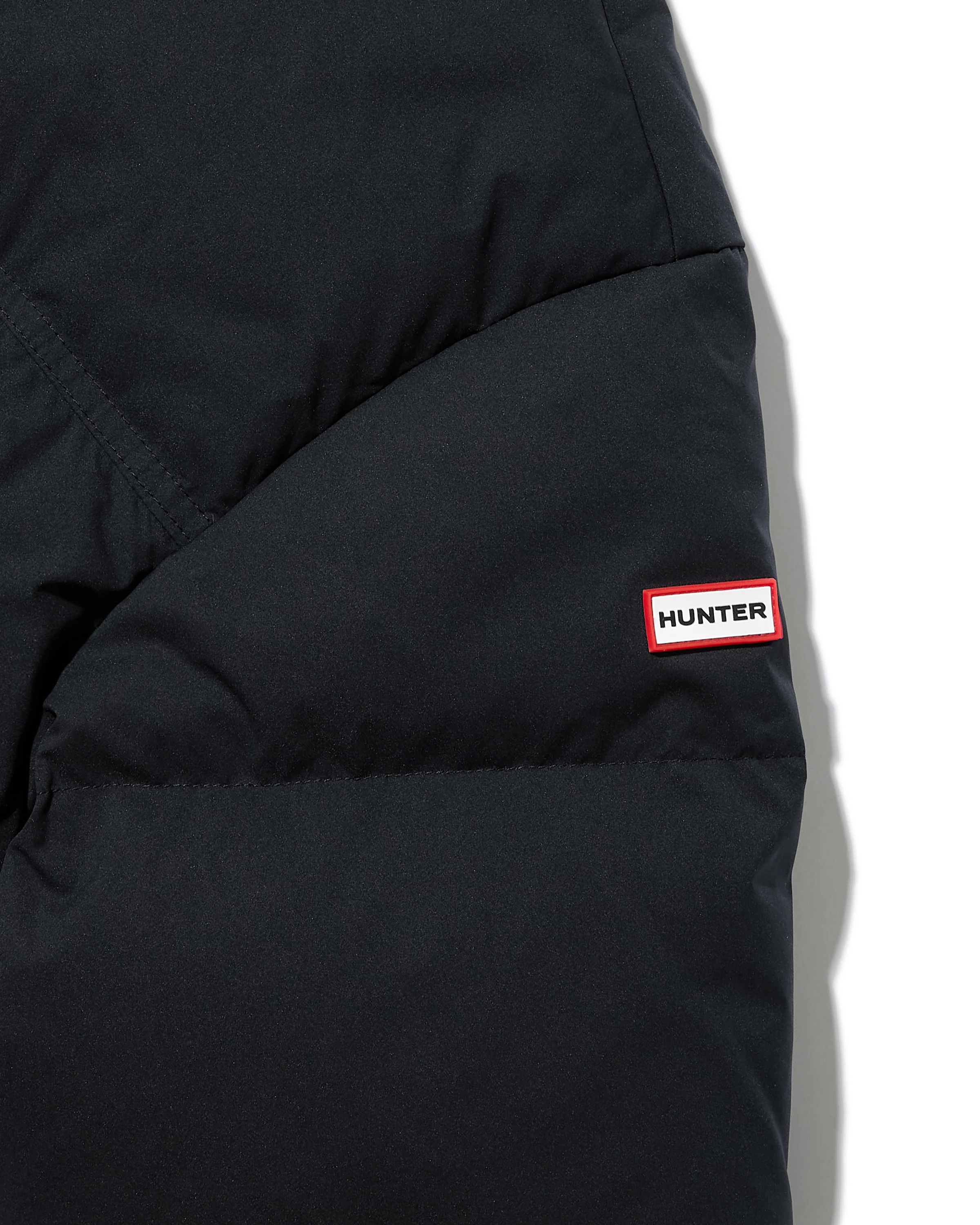 レディース イン／アウト パファー ダウン ジャケット - ブラック