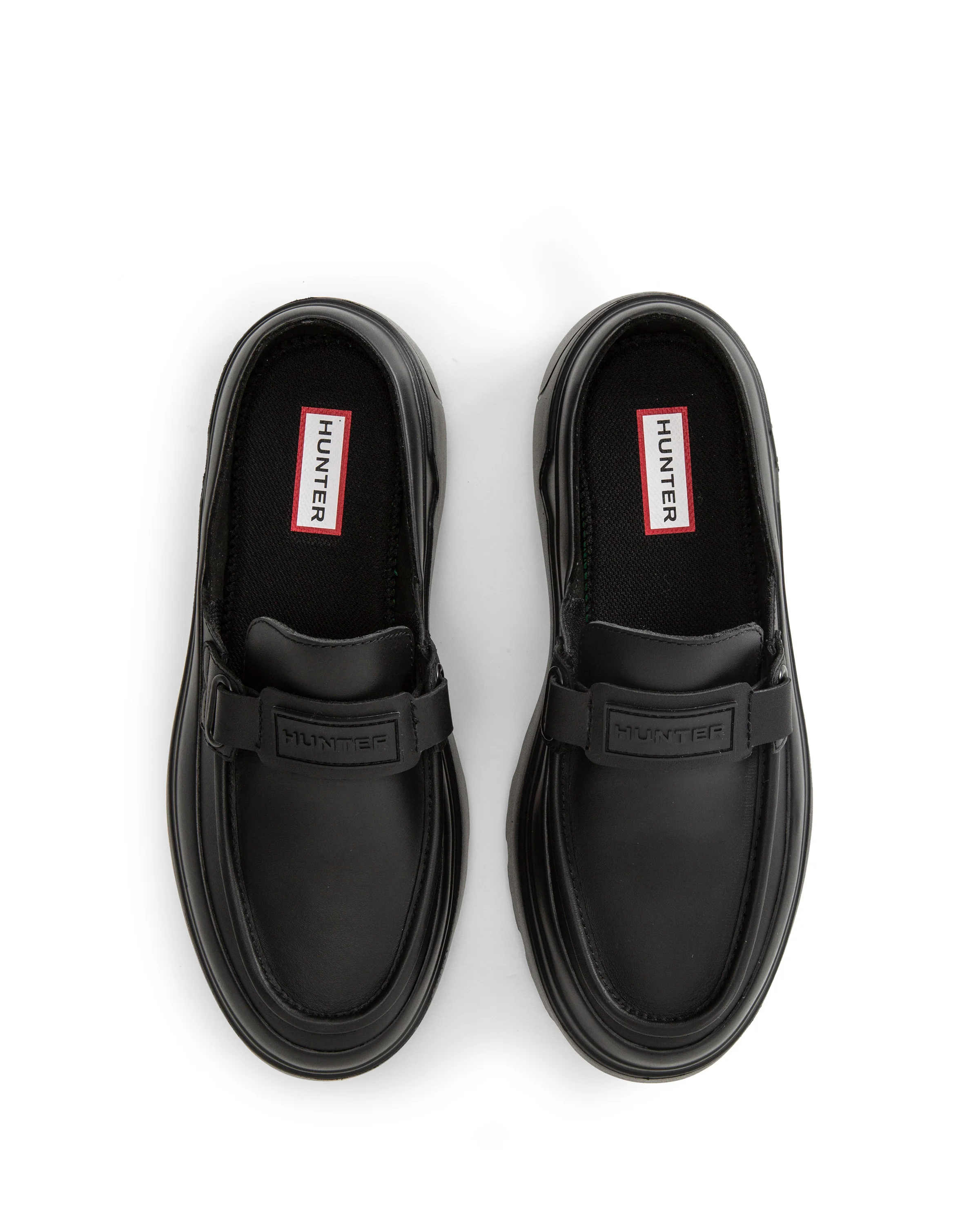 レディース リファインド エクスプローラー フラットフォーム ローファー ミュール - ブラック