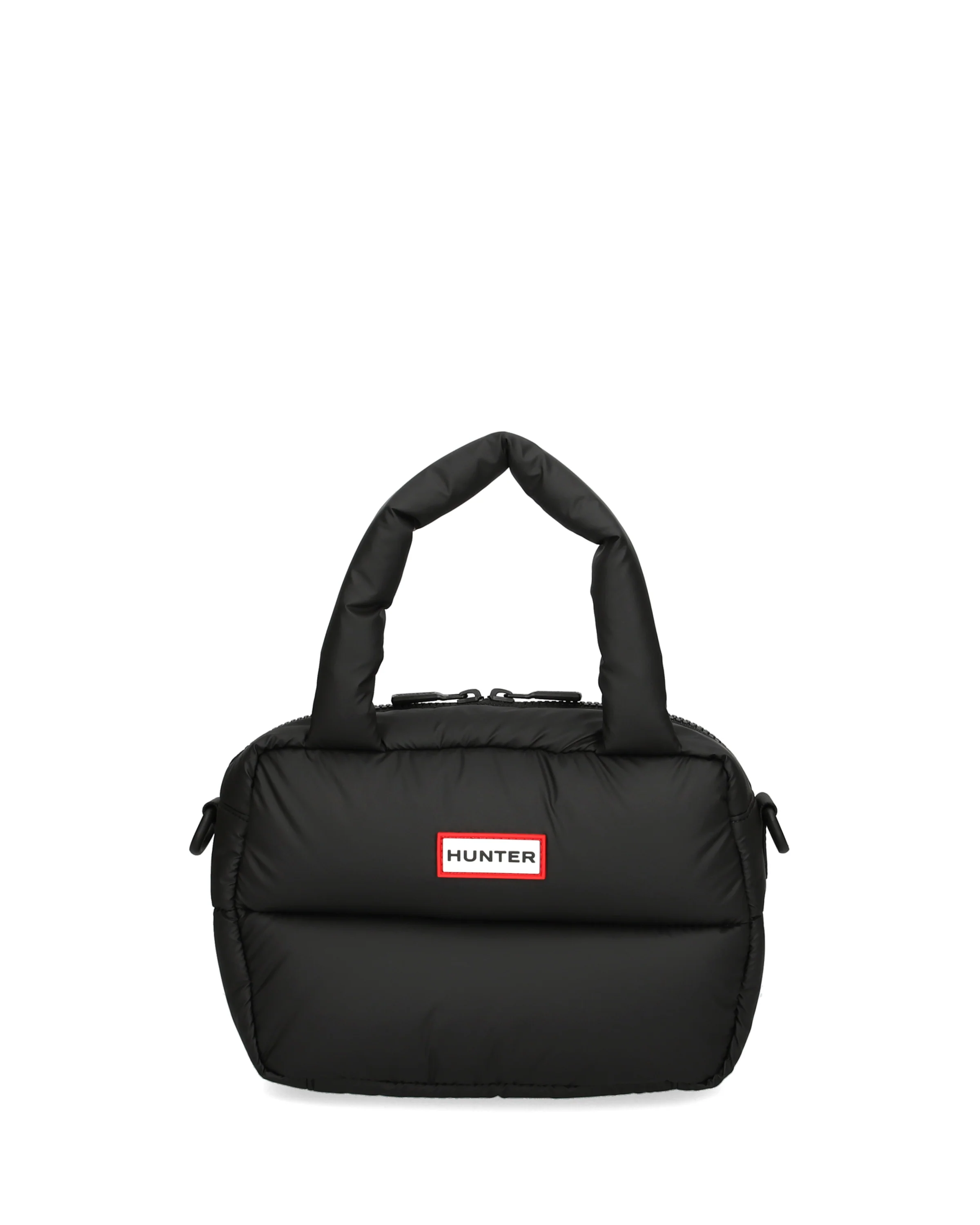 イントレピッド エクストラ パフド ミニ ボストン - ブラック