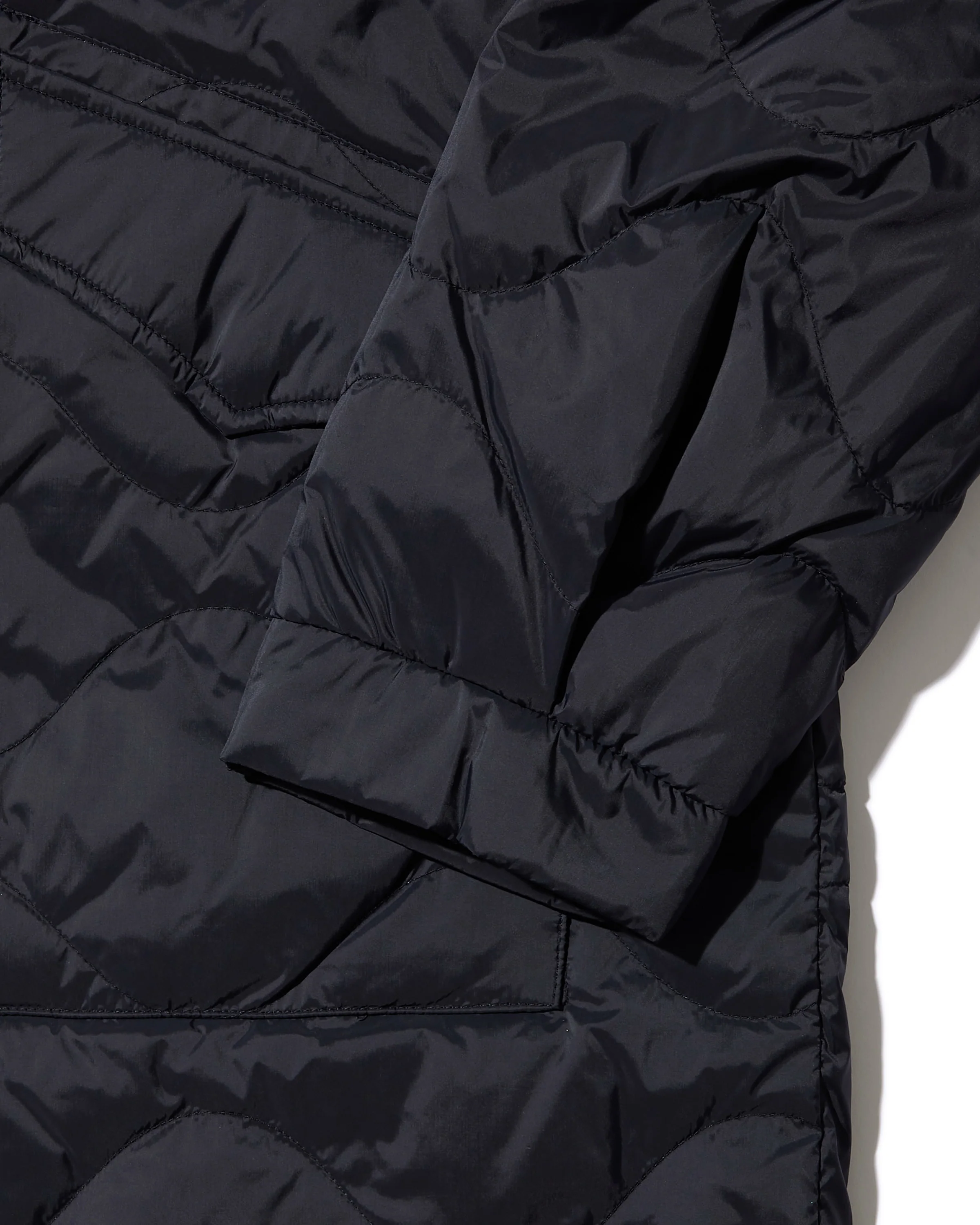 レディース エクスプローラー キルテッド ダウン ジャケット - ブラック