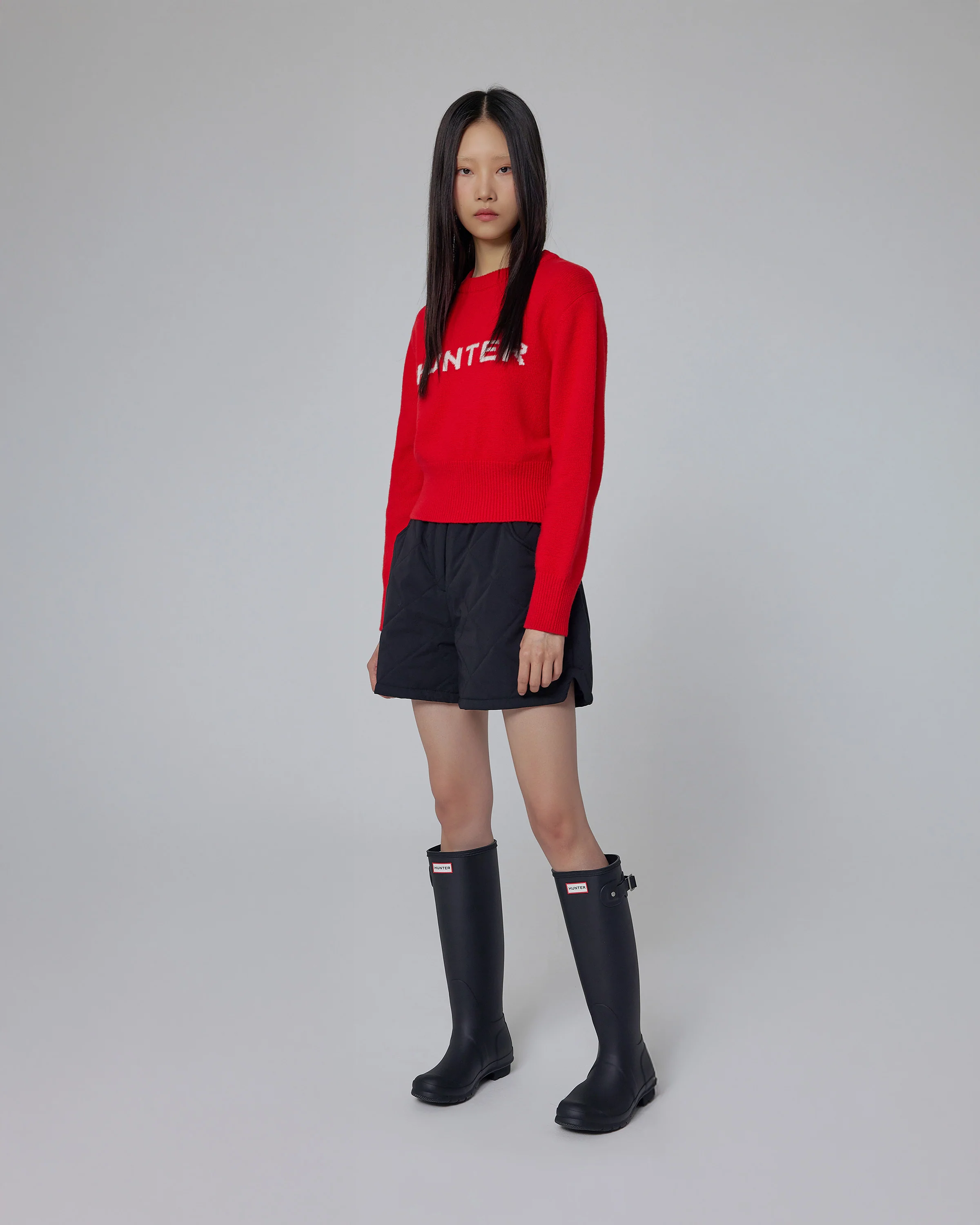 レディース オリジナル トール レイン ブーツ - ブラック