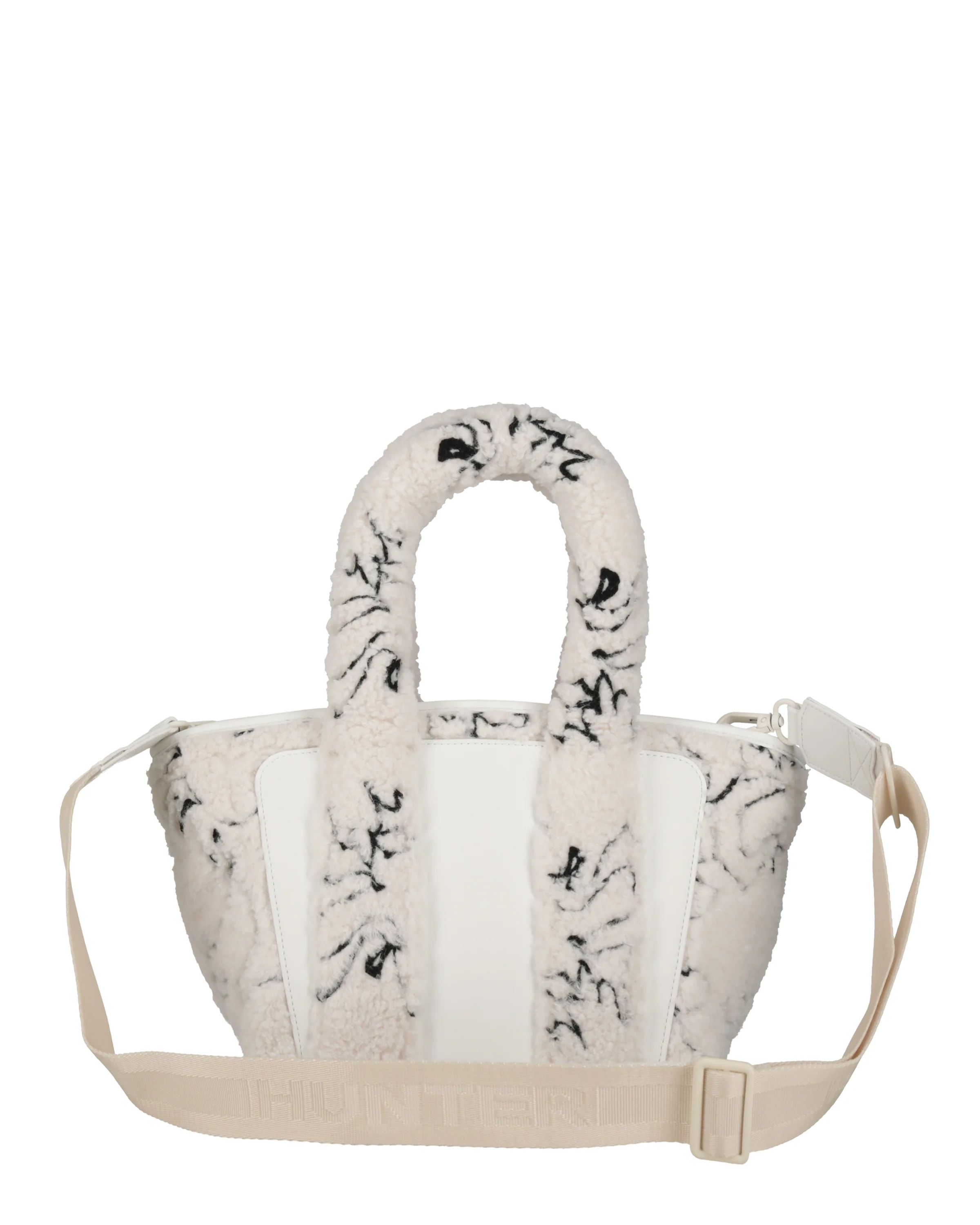 ウィンター カプセル ブークレ ミニ トート - ホワイトウィロー / ブラック