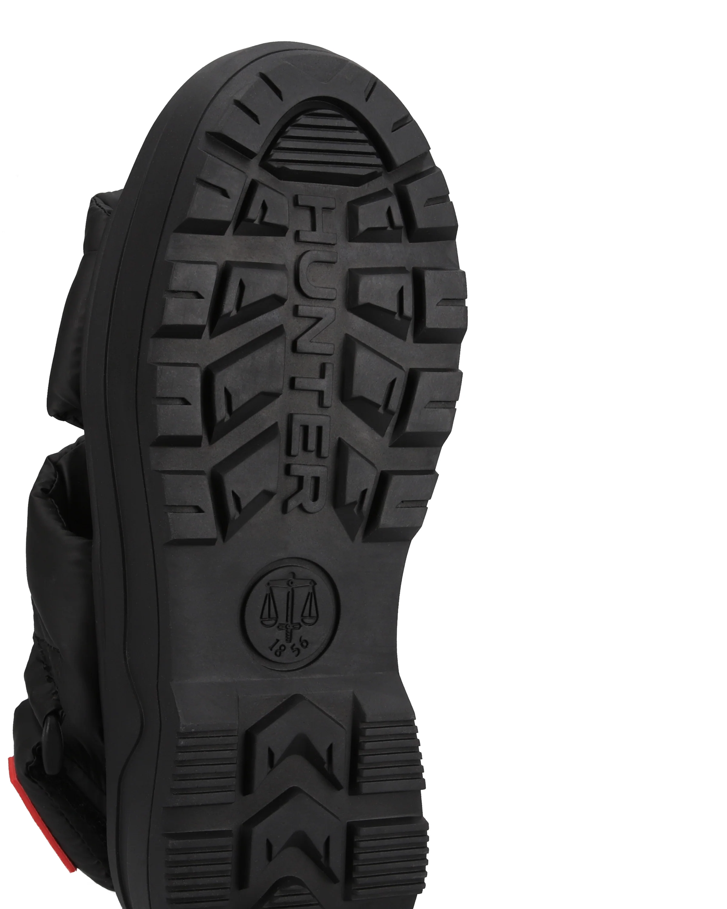 ユニセックス シティ リベル パフド クロスオーバー サンダル - ブラック