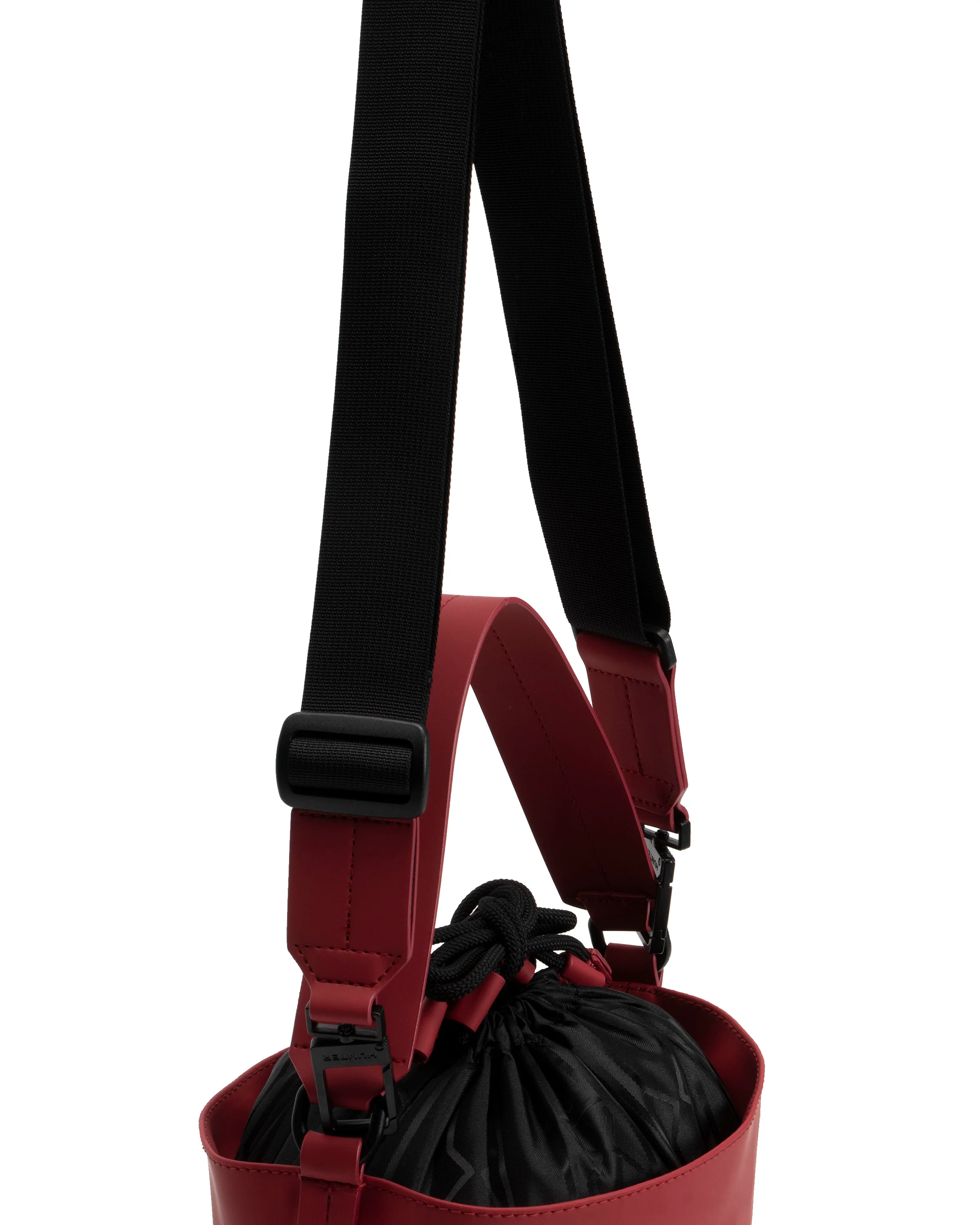 オリジナル ラバライズ バケット  -  ミリタリーレッド