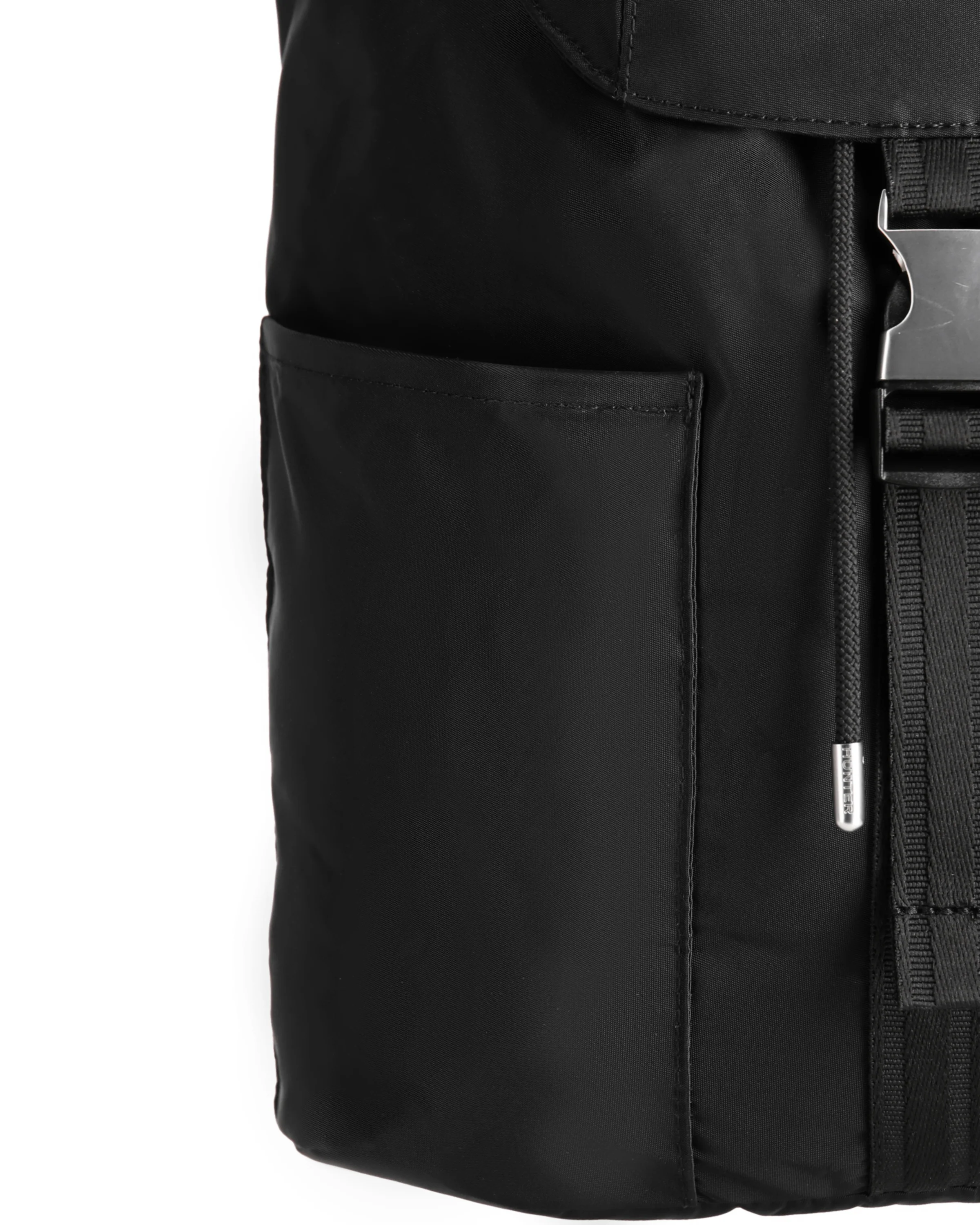 プレミアム ナイロン ミニ バックパック - ブラック