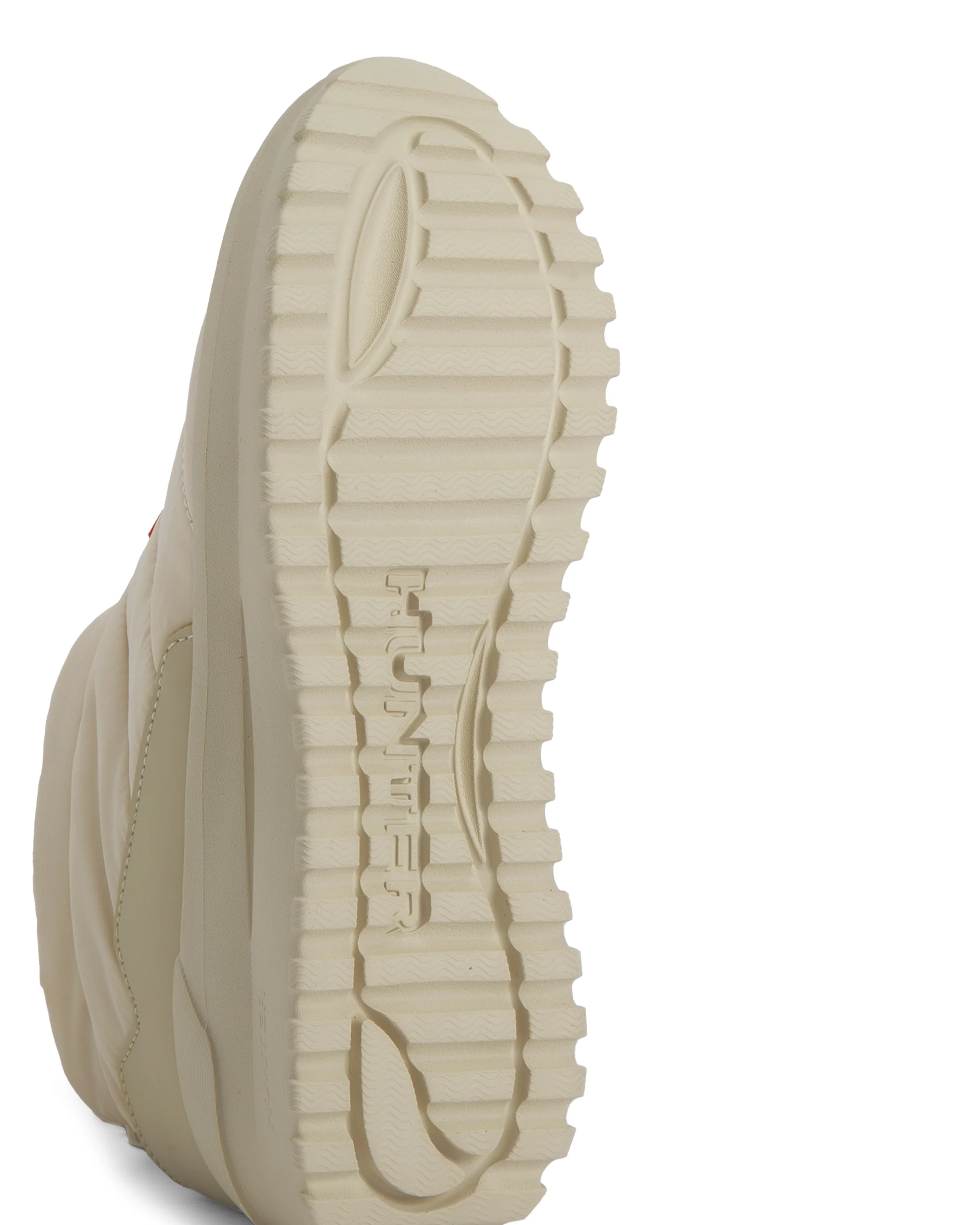 ユニセックス パフド トラベル フロー トレーナー - キャンバスクリーム