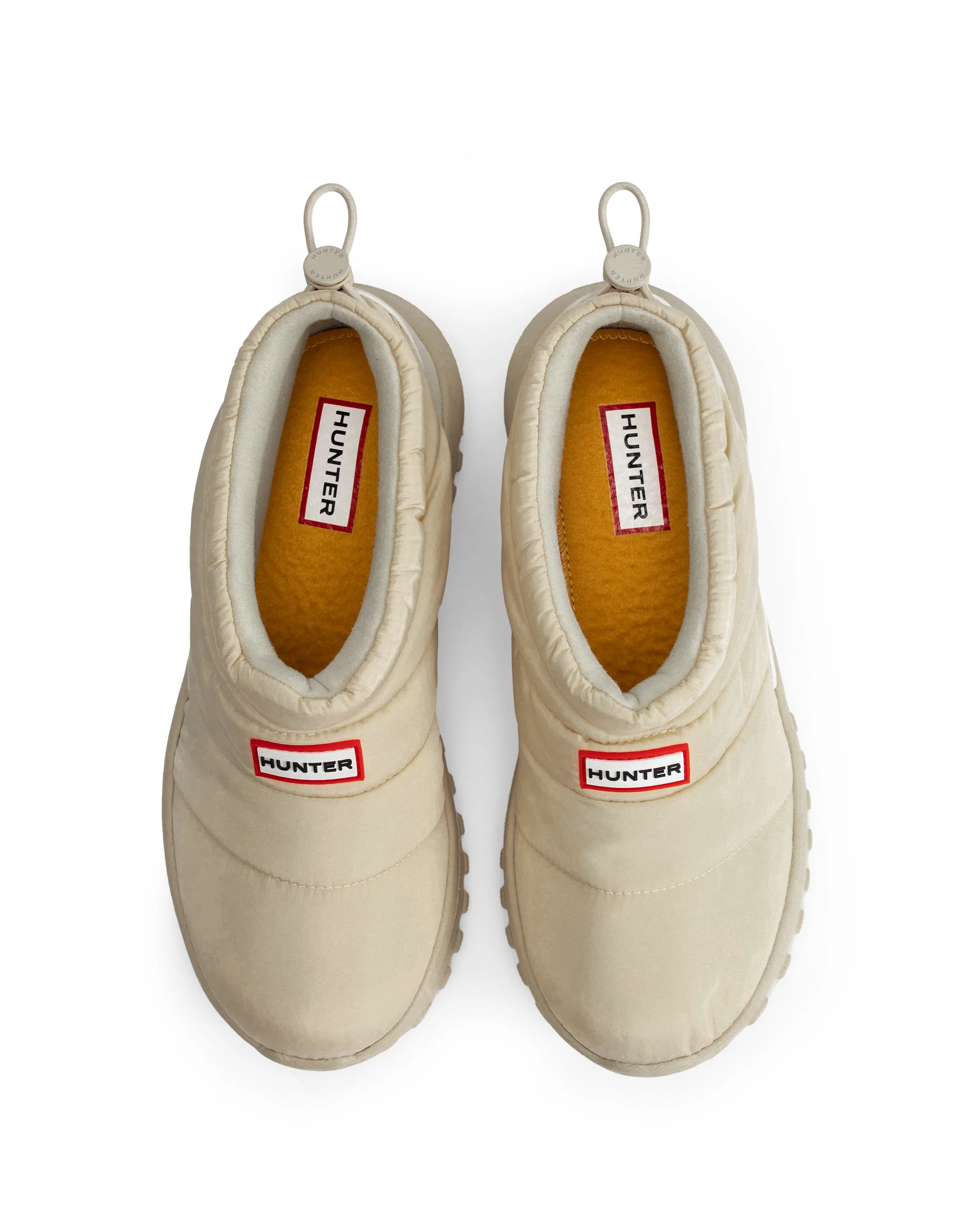 ユニセックス パフド トラベル フロー トレーナー - キャンバスクリーム