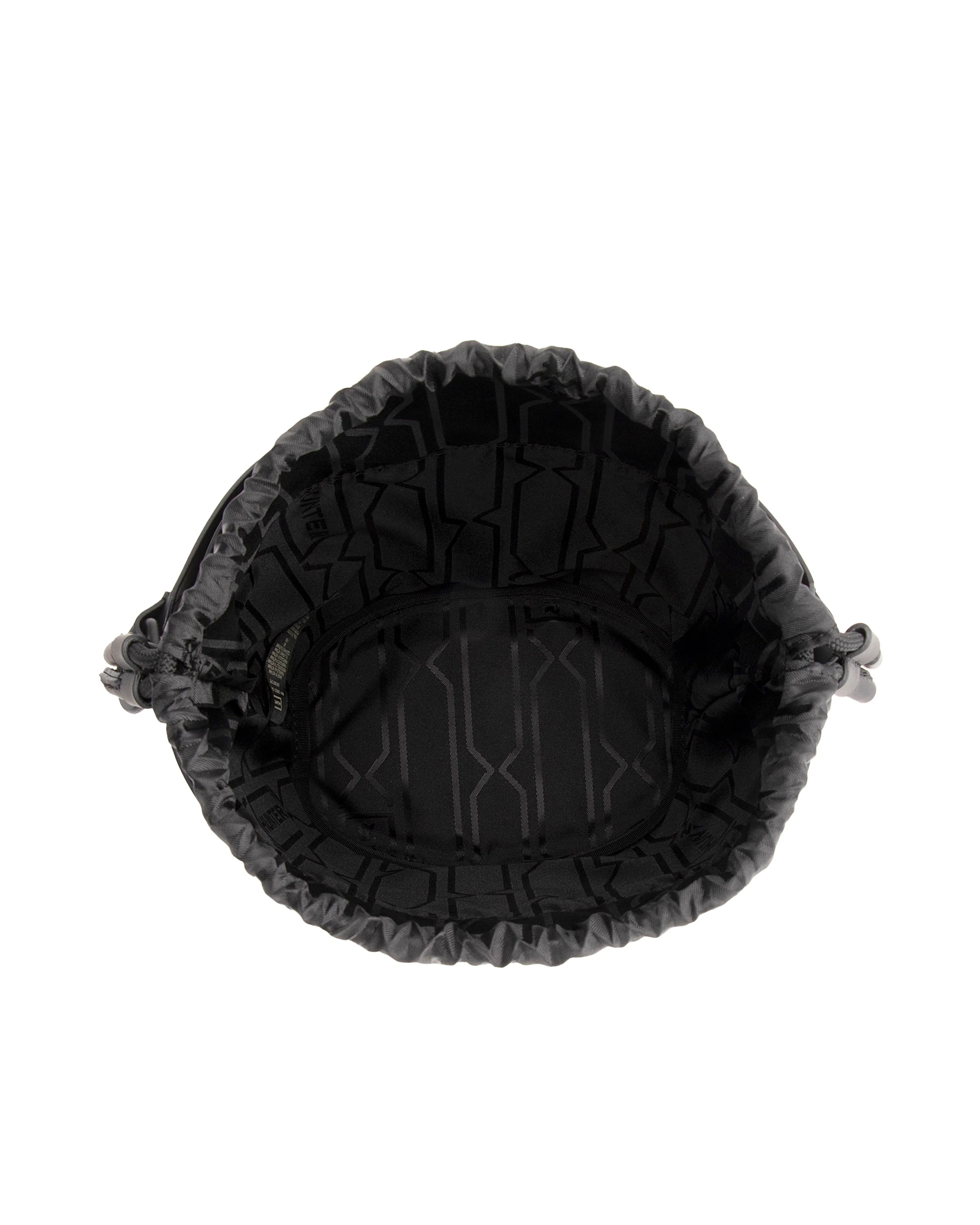 オリジナル ラバライズ 2ストラップ バケット  -  ブラック