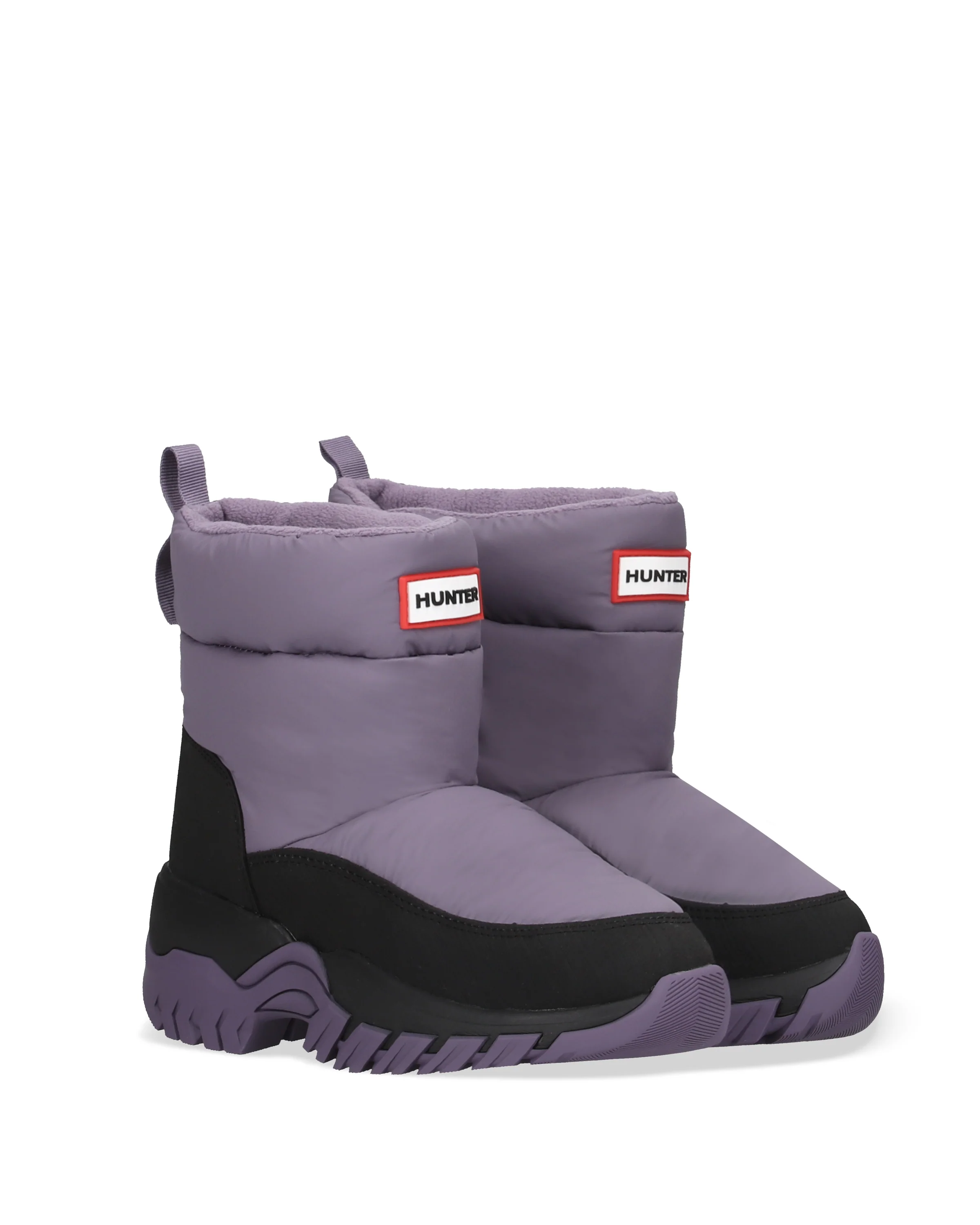 ユニセックス イントレピッド ワンダラー ショート スノー ブーツ - ブラック / ドリーミーグレープ