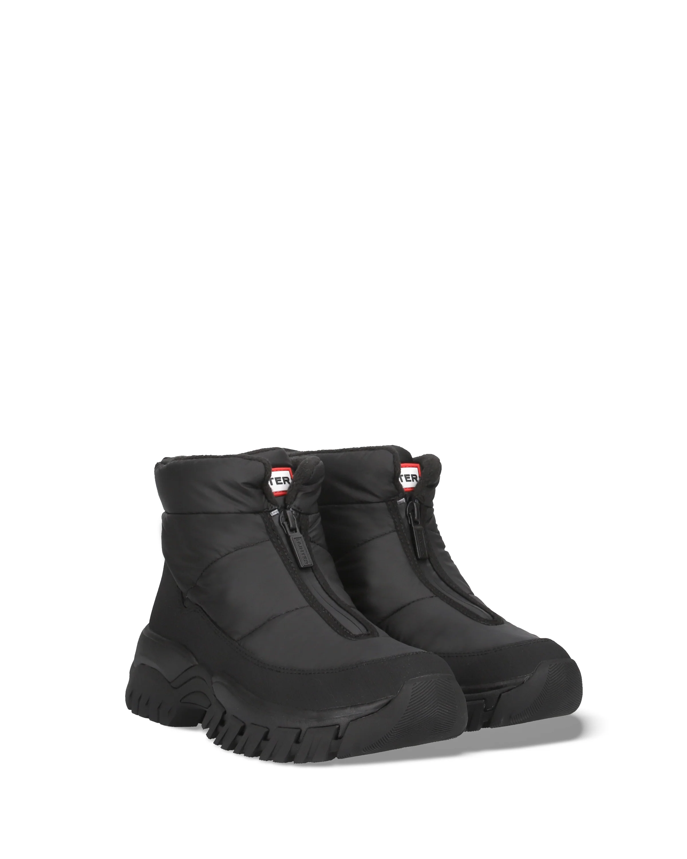 ユニセックス イントレピッド ワンダラー アンクル ジップ スノー ブーツ - ブラック