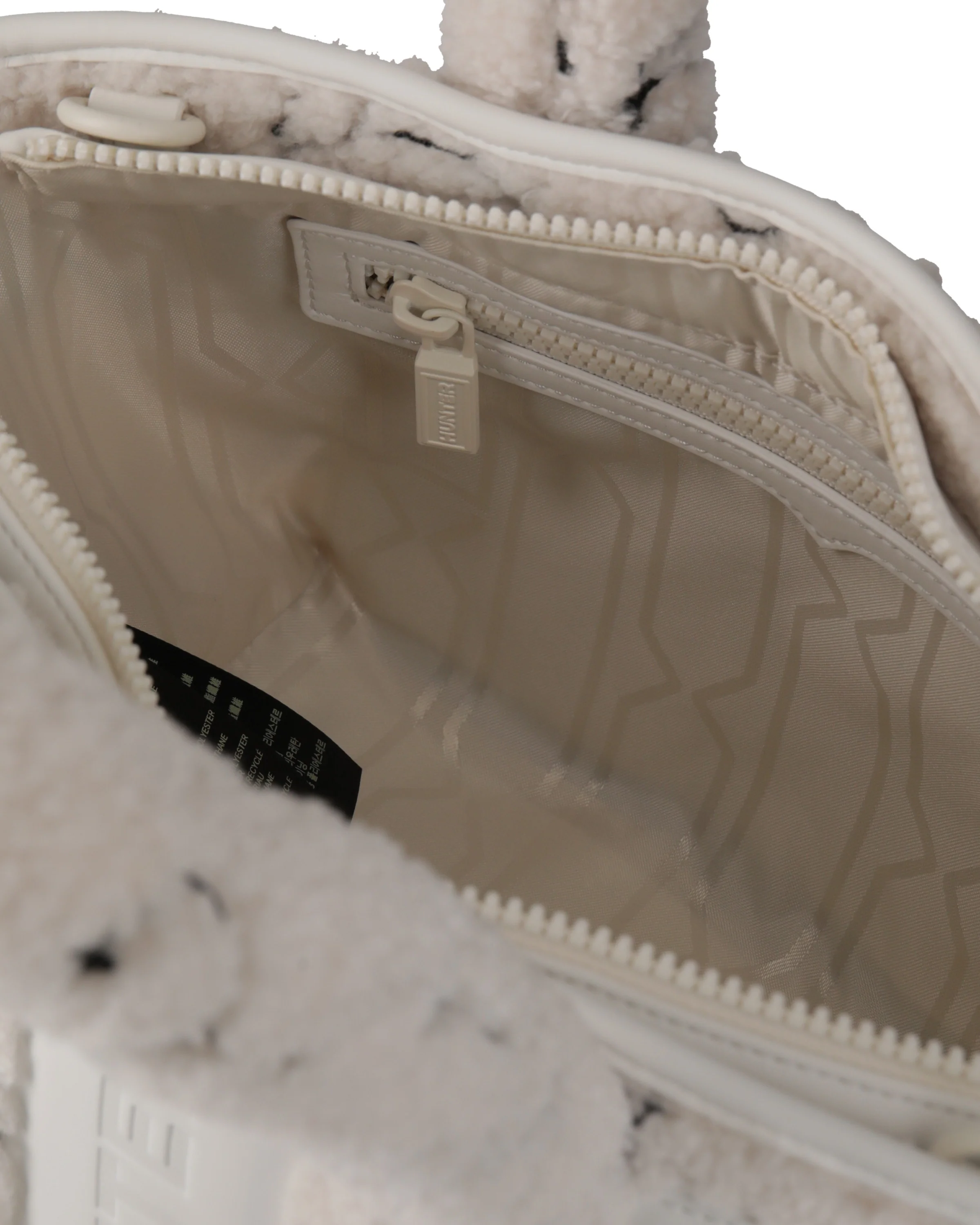 ウィンター カプセル ブークレ ミニ トート - ホワイトウィロー / ブラック