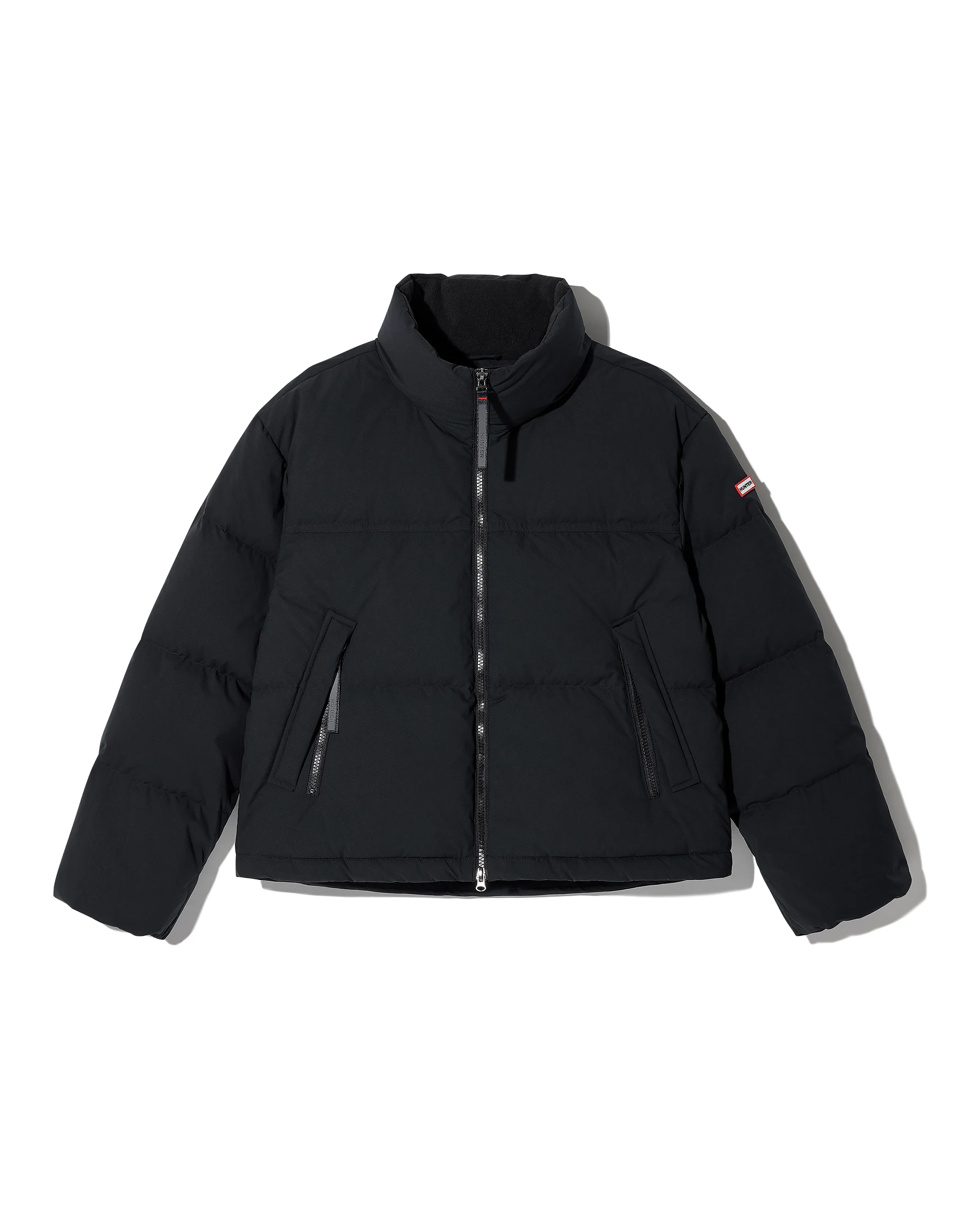 レディース イン／アウト パファー ダウン ジャケット - ブラック