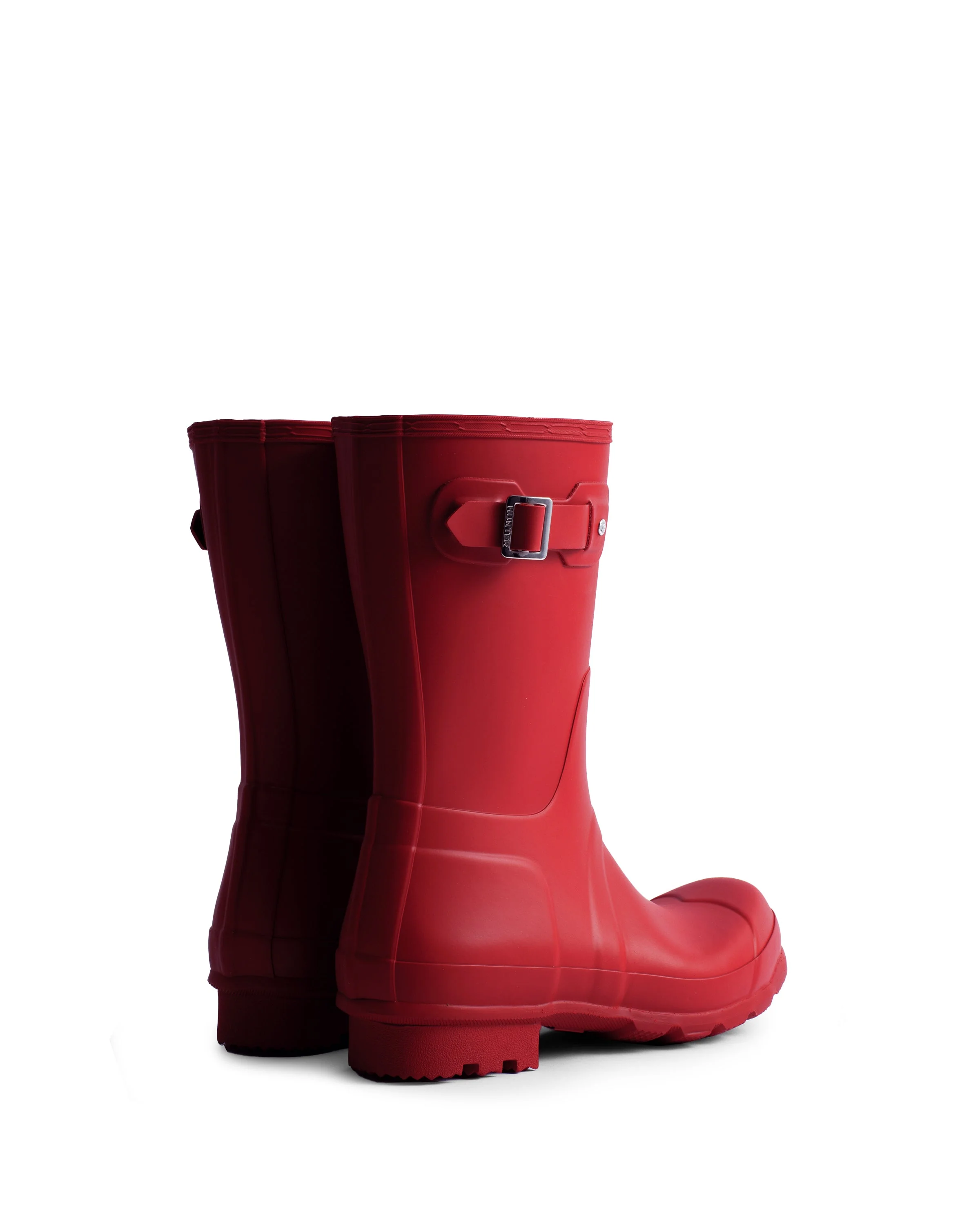 メンズ オリジナル ショート ブーツ  -  ミリタリー レッド