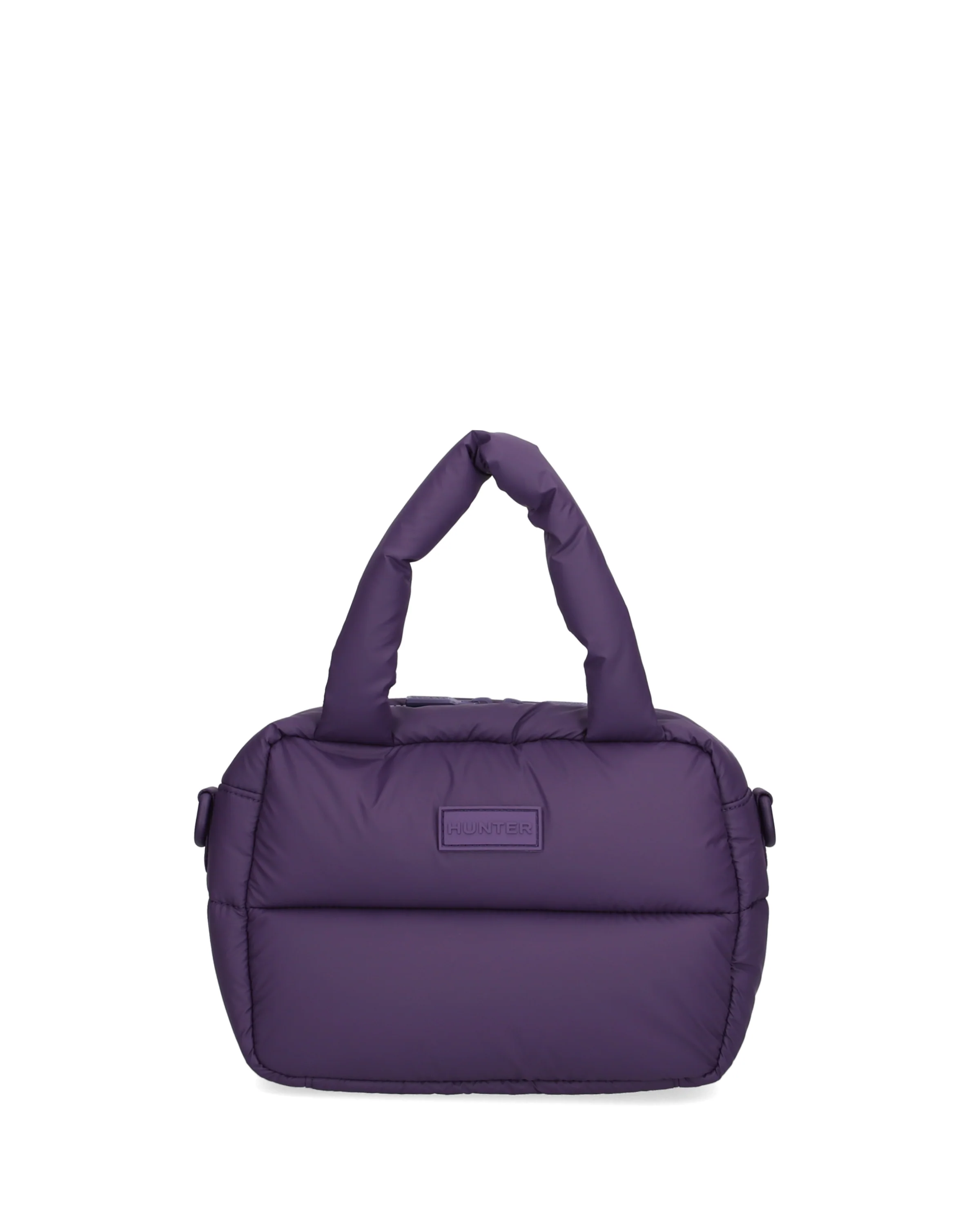 イントレピッド エクストラ パフド ミニ ボストン - リッチパープル