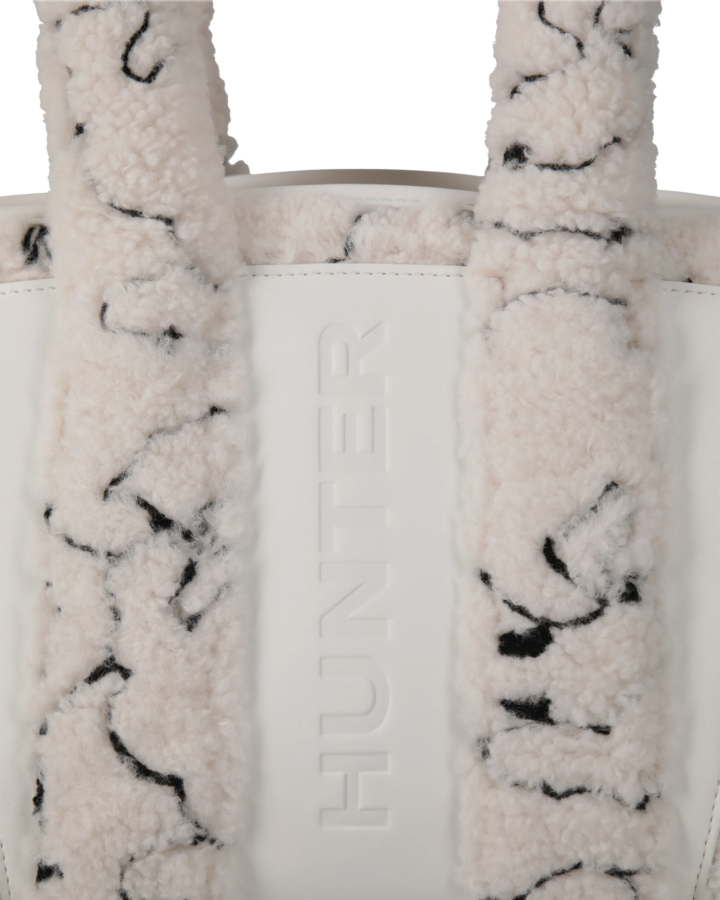 ウィンター カプセル ブークレ ミニ トート - ホワイトウィロー / ブラック