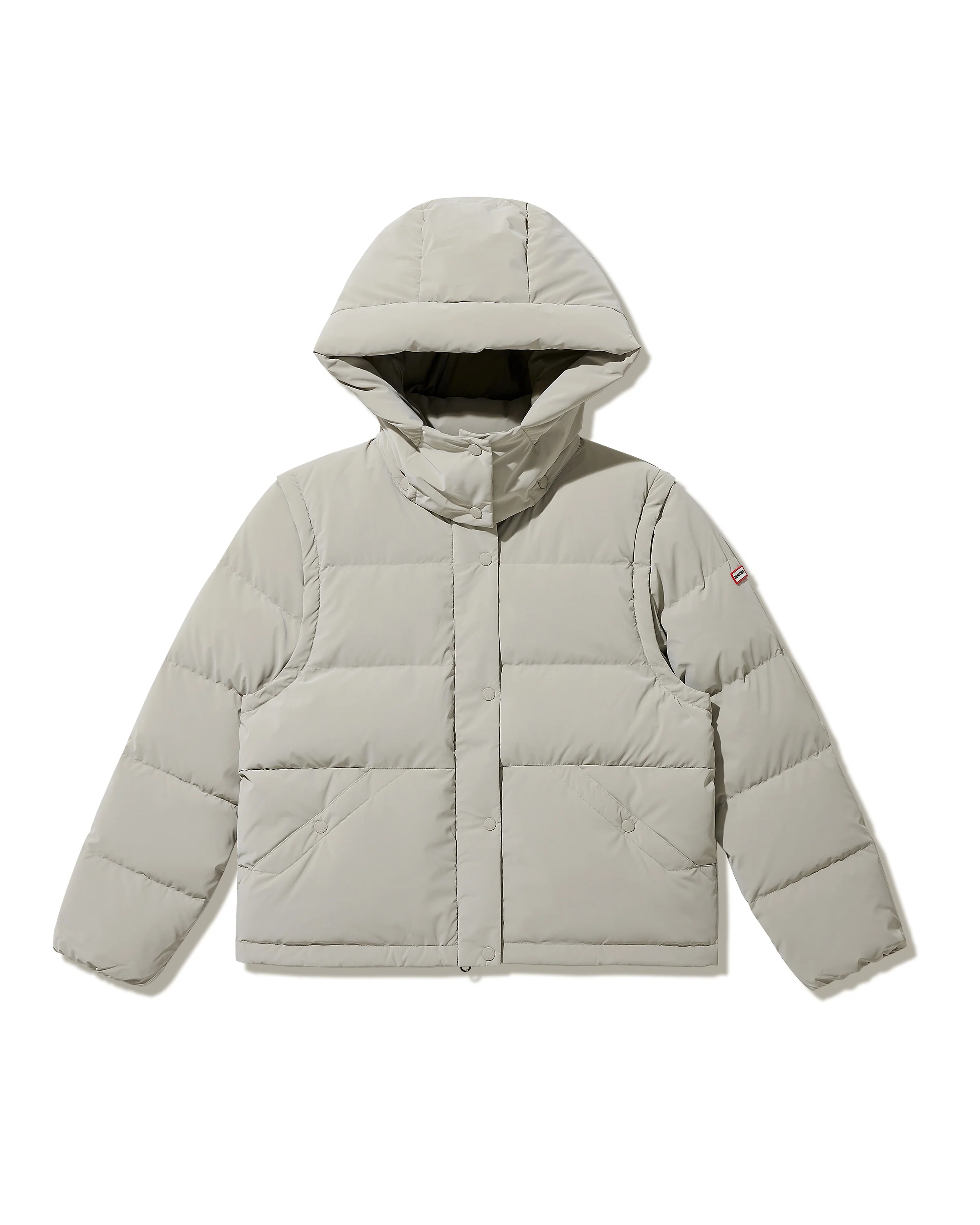 レディース グロウ 2イン1 ダウン ジャケット - グレー