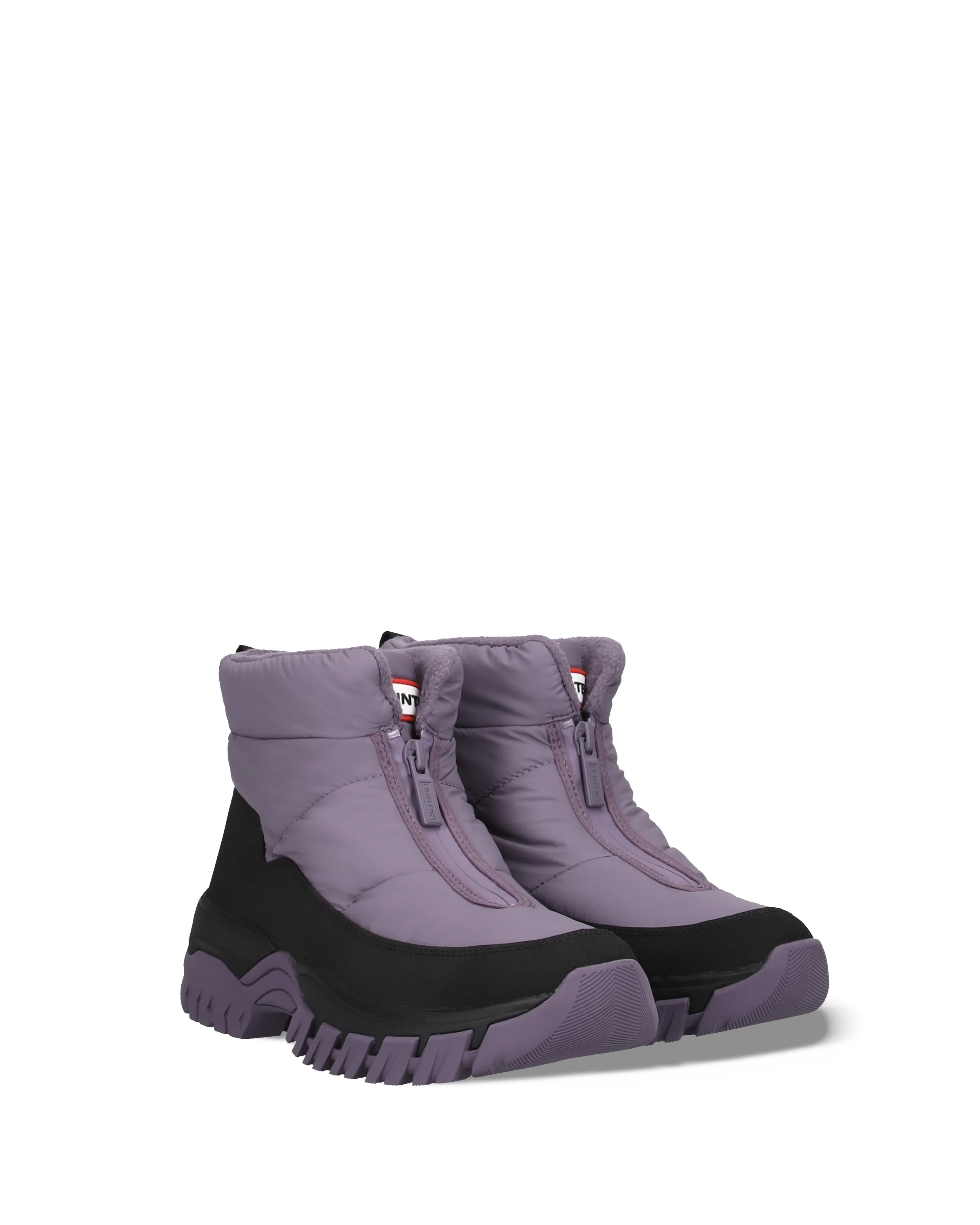 ユニセックス イントレピッド ワンダラー アンクル ジップ スノー ブーツ - ブラック / ドリーミーグレープ