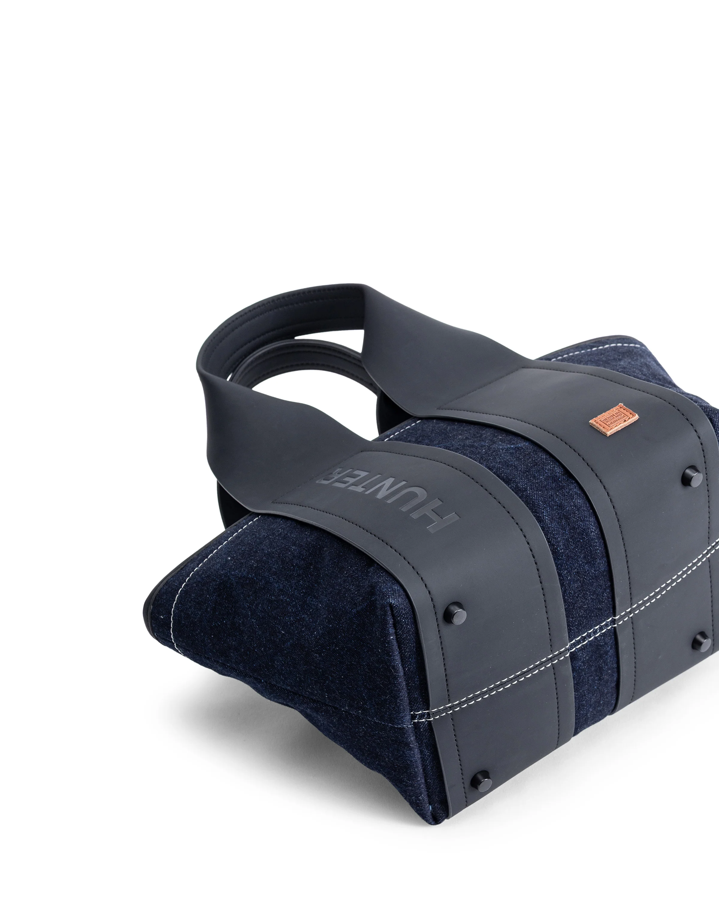 リファインド スティッチ デニム ミニ トート - デニム