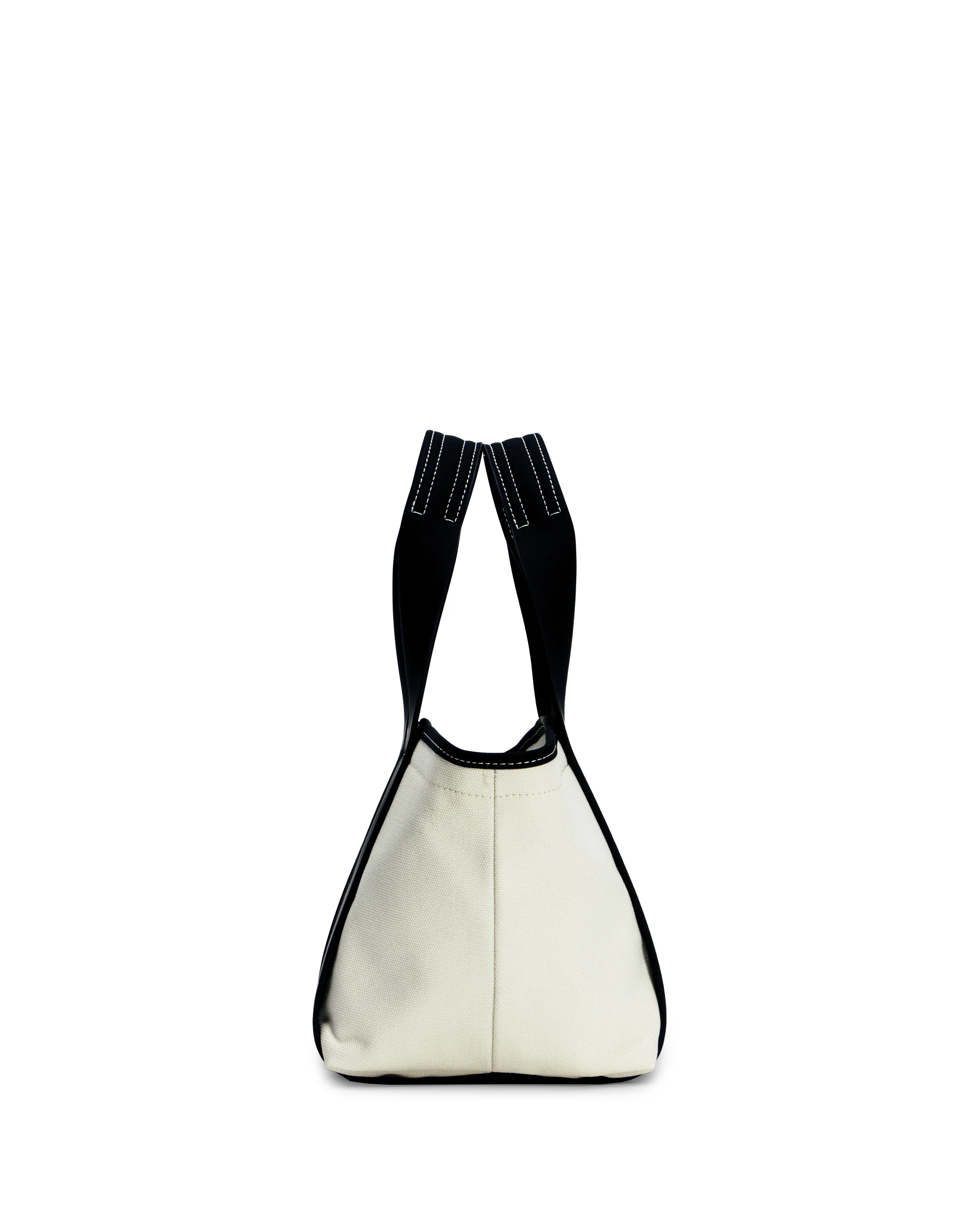 リファインド スティッチ キャンバス ミニ トートバック  -  ナチュラル