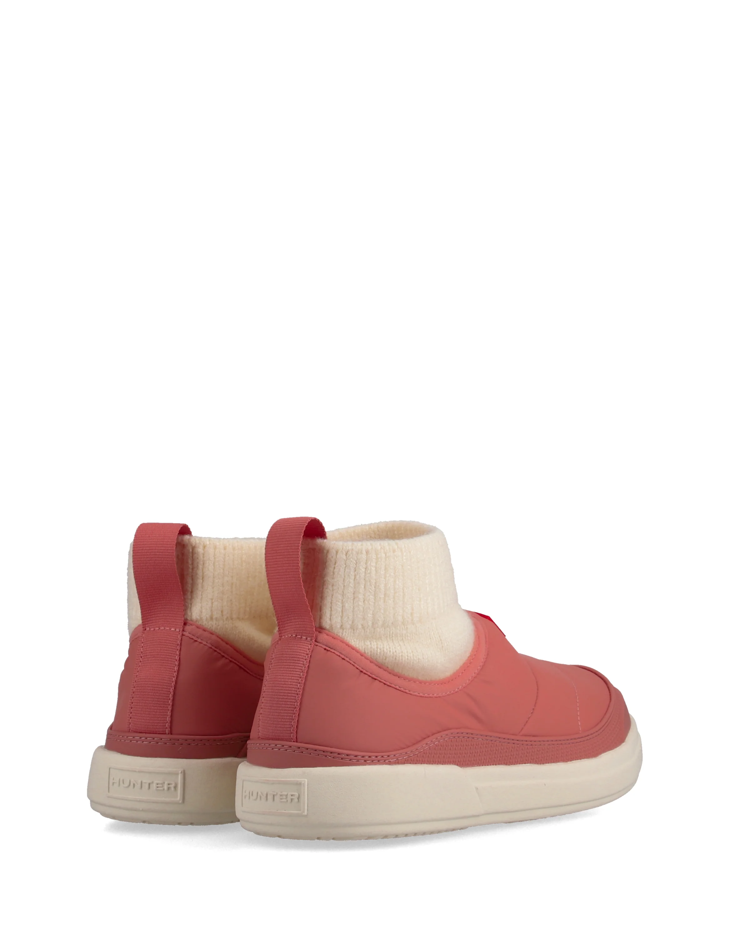 レディース イン/アウト パファー ニッテッド カフ ブーツ - ドリーミーヌード / シェイデッドホワイト